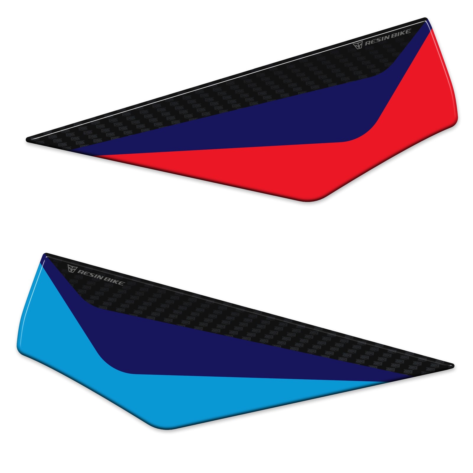 Resin Bike 3D Motorcycle Stickers - Tank Sides | BMW S 1000 R / M 1000 R 2021>2026 -   Pyramid Motorcycle Accessories