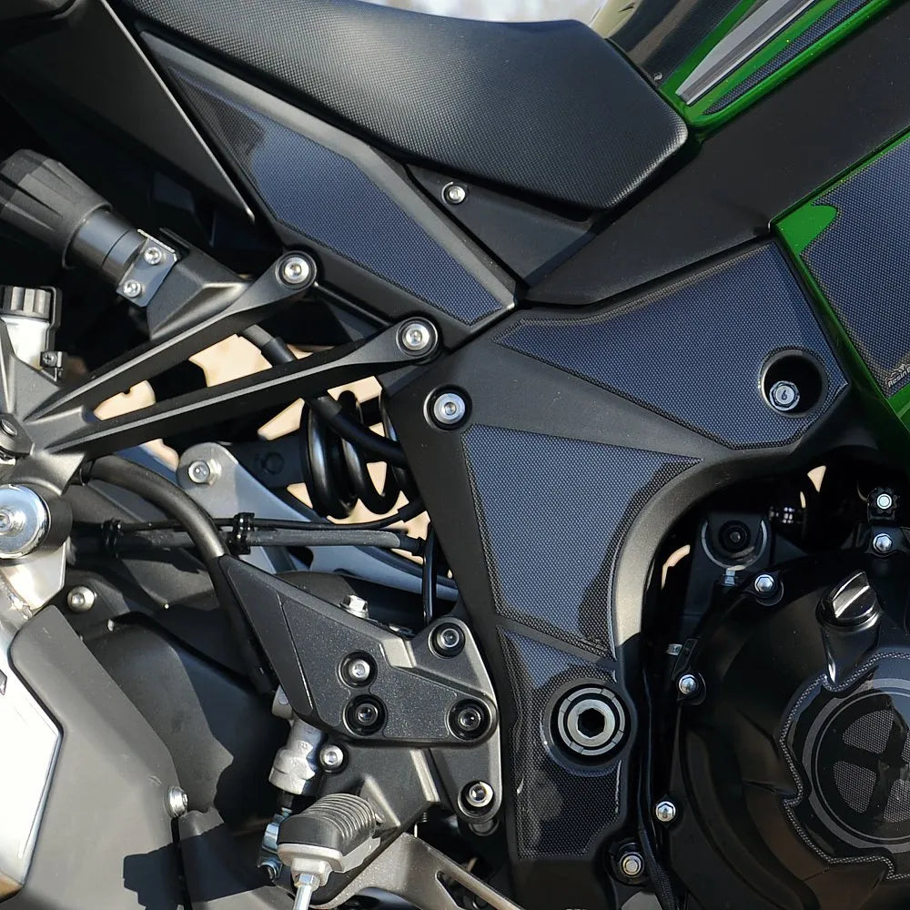 Resin Bike 3D Motorcycle Stickers - Tank Sides | Kawasaki Z 1000 SX 2017>2020 -   Pyramid Motorcycle Accessories