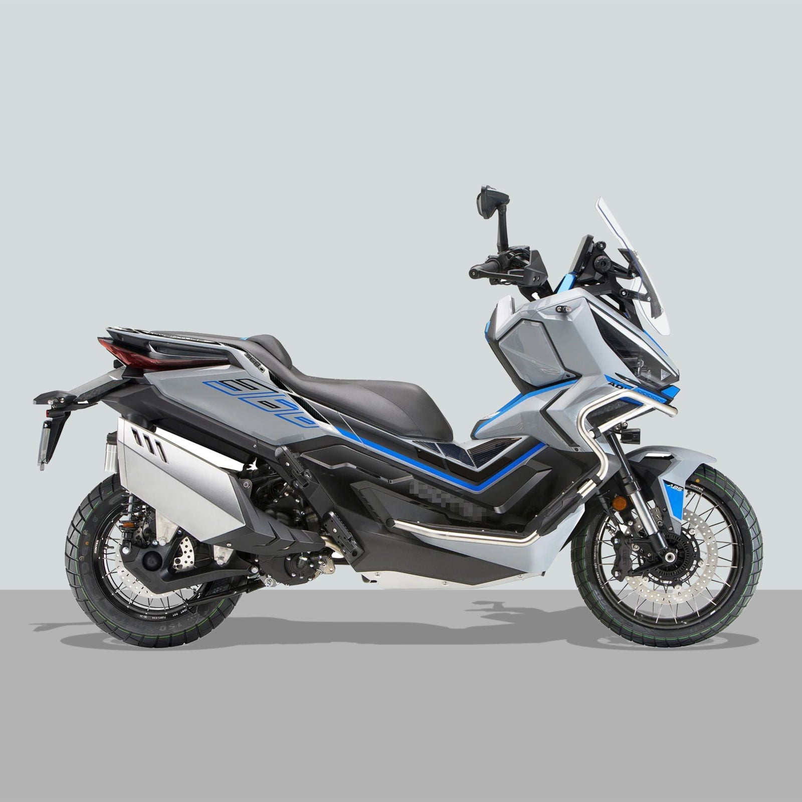 Resin Bike 3D Motorcycle Stickers - Basic Kit | Zontes ZT368T-G 2024>2026 -   Pyramid Motorcycle Accessories