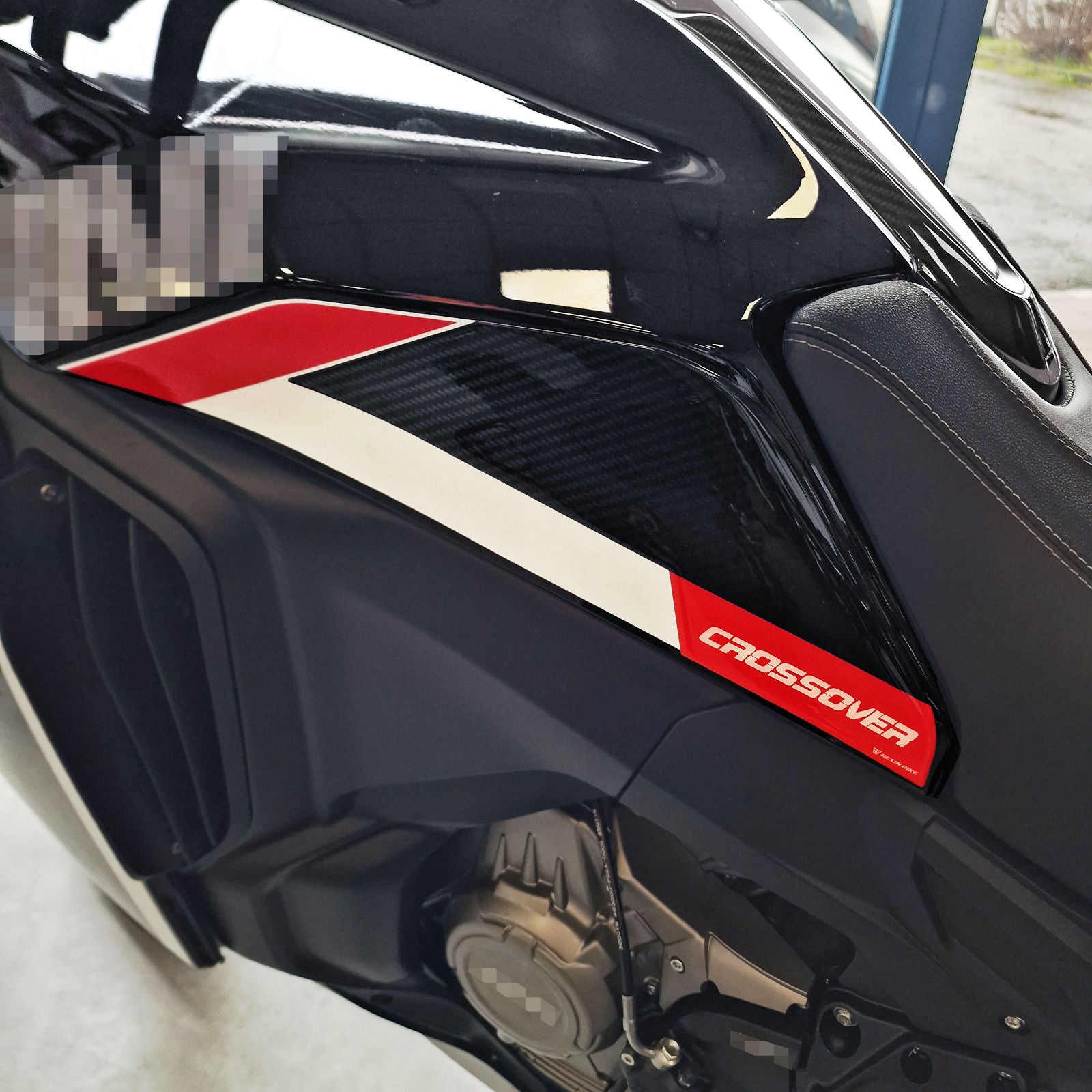 Resin Bike 3D Motorcycle Stickers - Tank Sides | Moto Morini X-Cape 1200 2025>2026 -   Pyramid Motorcycle Accessories