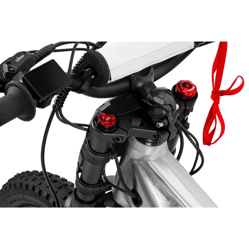 Amped A20 Comp Kids Electric Bike - Silver -   Pyramid Motorcycle Accessories
