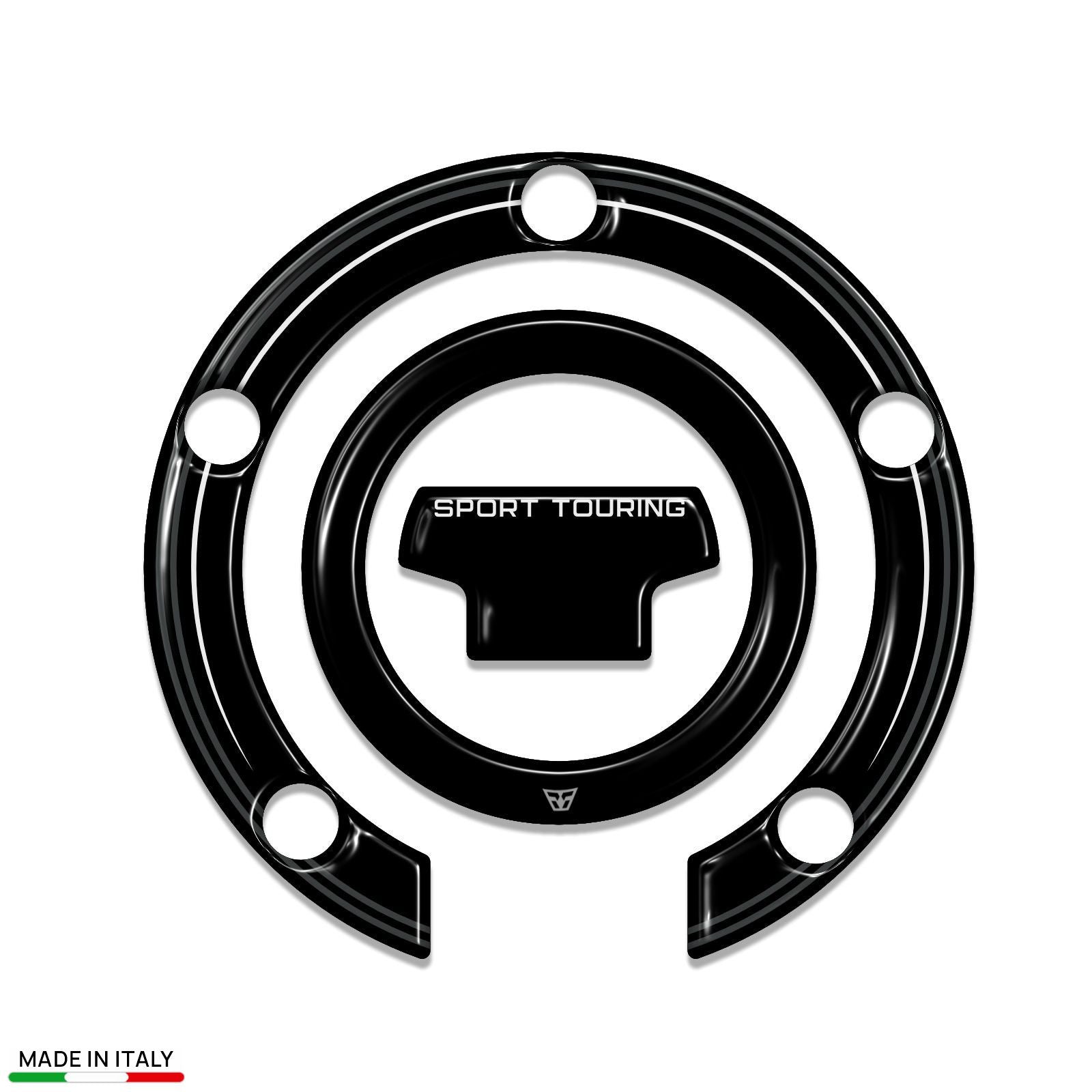 Resin Bike 3D Motorcycle Stickers - Fuel Cap | Yamaha Tracer 7 / 7GT 2021>2024 -   Pyramid Motorcycle Accessories