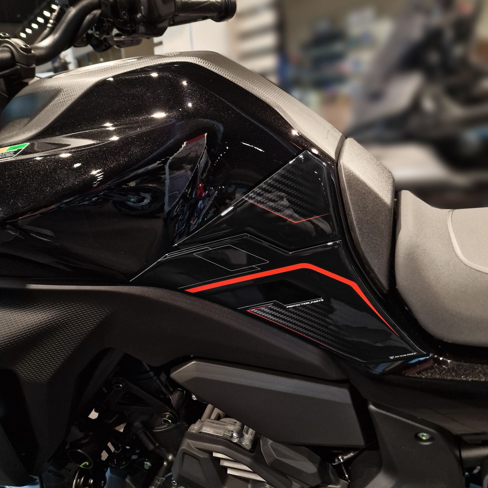 Resin Bike 3D Motorcycle Stickers - Tank Sides | Yamaha Tracer 7 2025>2026 RB-1000809400000 -   Pyramid Motorcycle Accessories