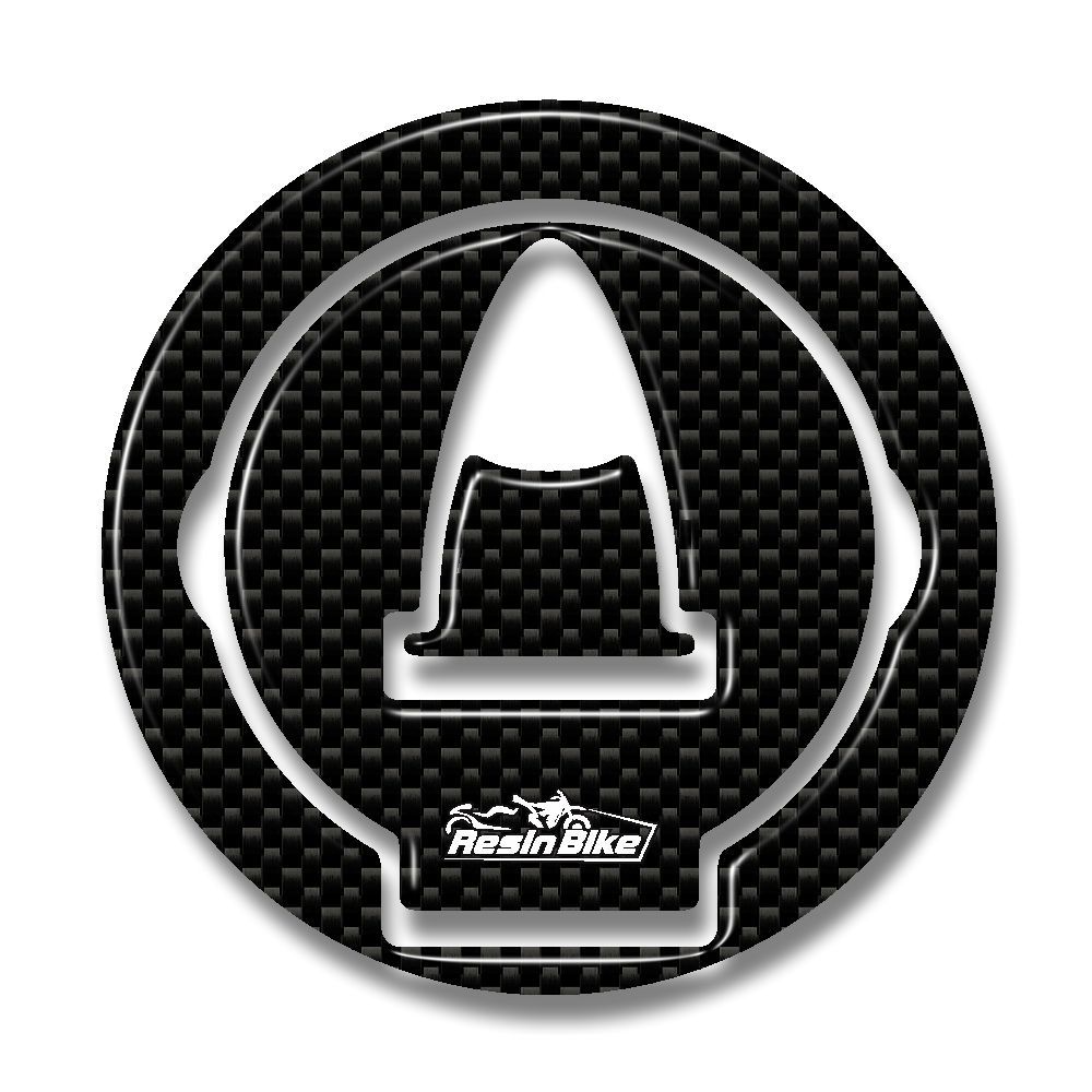 Resin Bike 3D Motorcycle Stickers - Fuel Cap | Ducati Panigale/Streetfighter V4 / V4 S 2020>2026 -   Pyramid Motorcycle Accessories