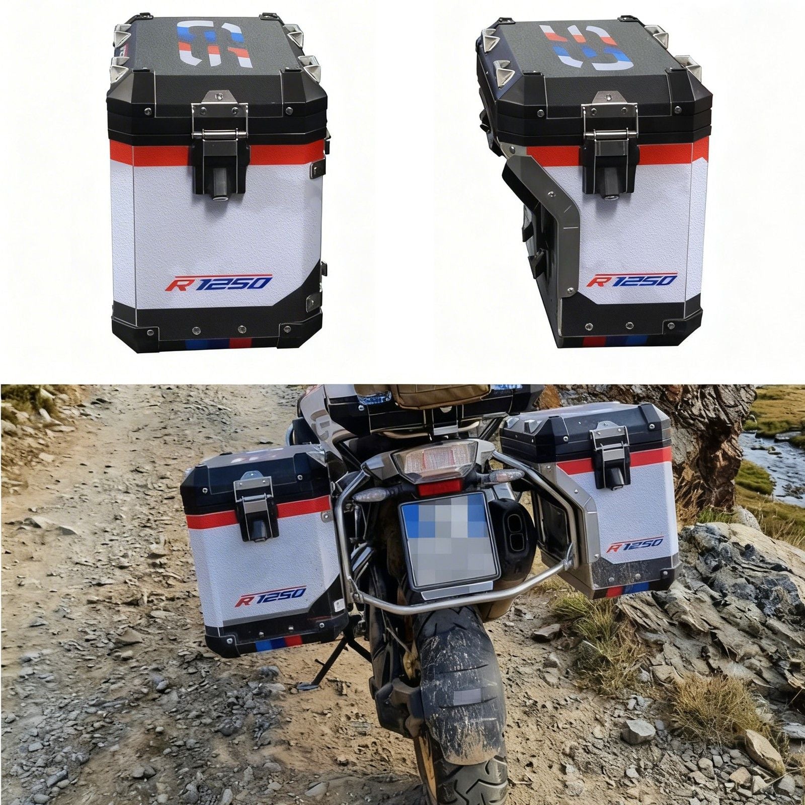 Resin Bike Crystal Motorcycle Protection Stickers | BMW R 1250 GS/GS Adventure 2021>2024 RB-1000811200001 -   Pyramid Motorcycle Accessories
