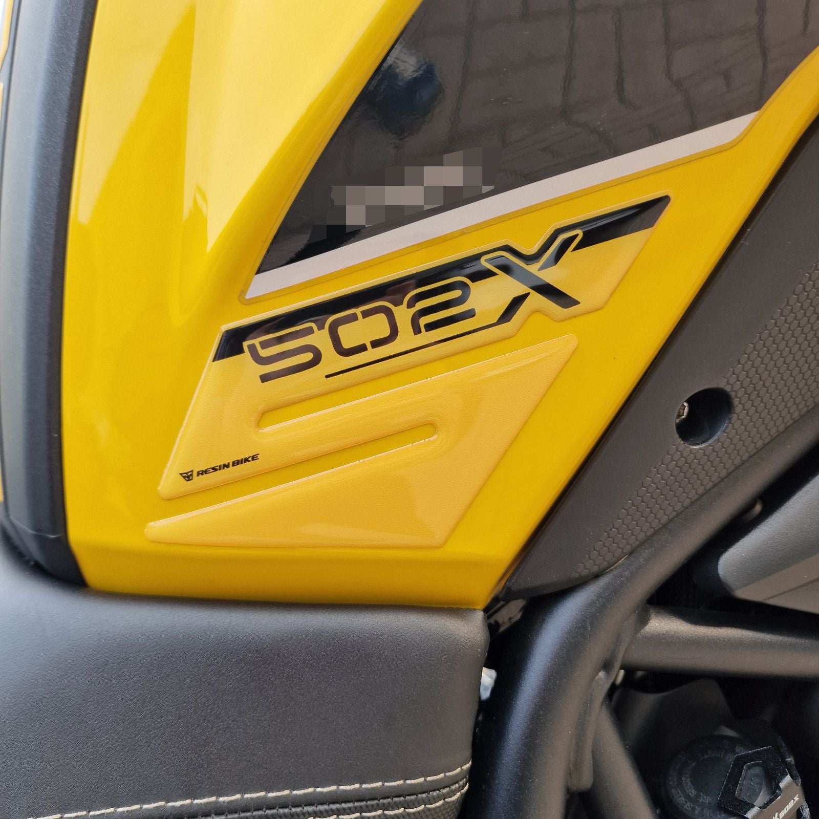 Resin Bike 3D Motorcycle Stickers - Tank Sides | Benelli TRK 502 X 2021>2026 RB-1000812400004 -   Pyramid Motorcycle Accessories