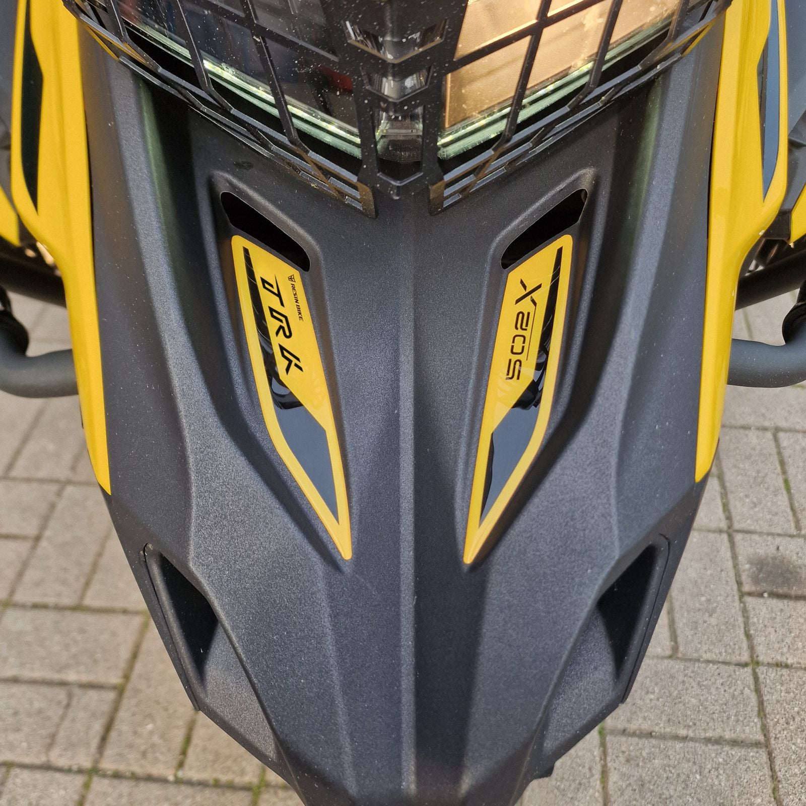 Resin Bike 3D Motorcycle Stickers - Fuel Cap | Benelli TRK 502 X 2021>2026 -   Pyramid Motorcycle Accessories
