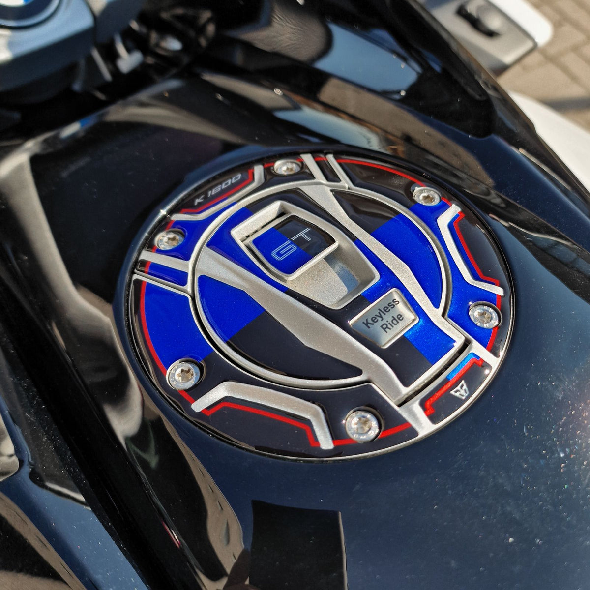 Resin Bike Motorcycle Stickers 3D Compatible with Sport Tank Cap | BMW K 1600 GT 2022>2026