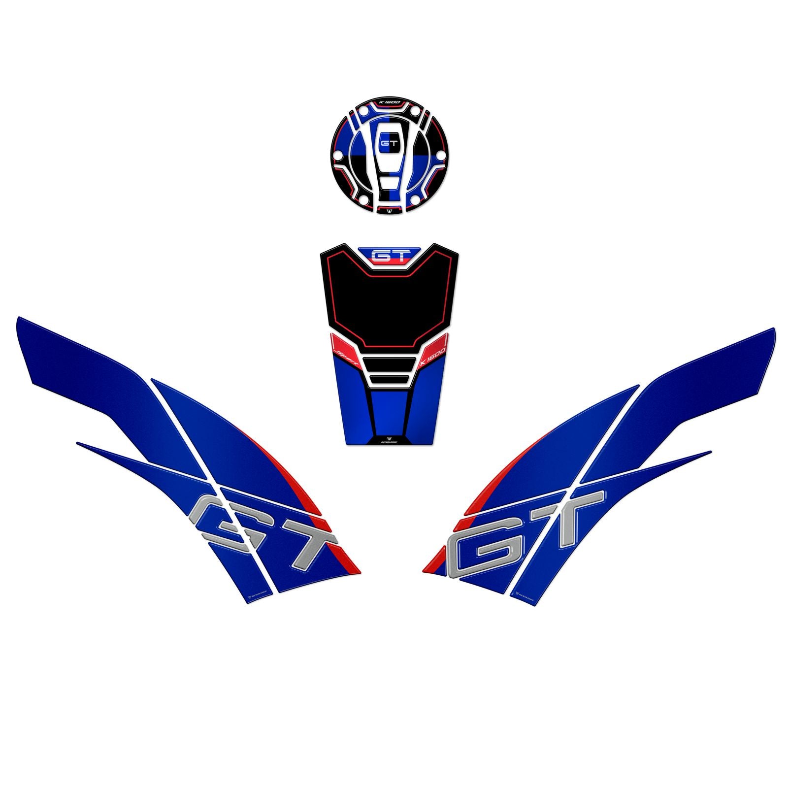 Resin Bike Kit Tank Basic Motorcycle Stickers 3D Compatible Sport | BMW K 1600 GT 2022>2026