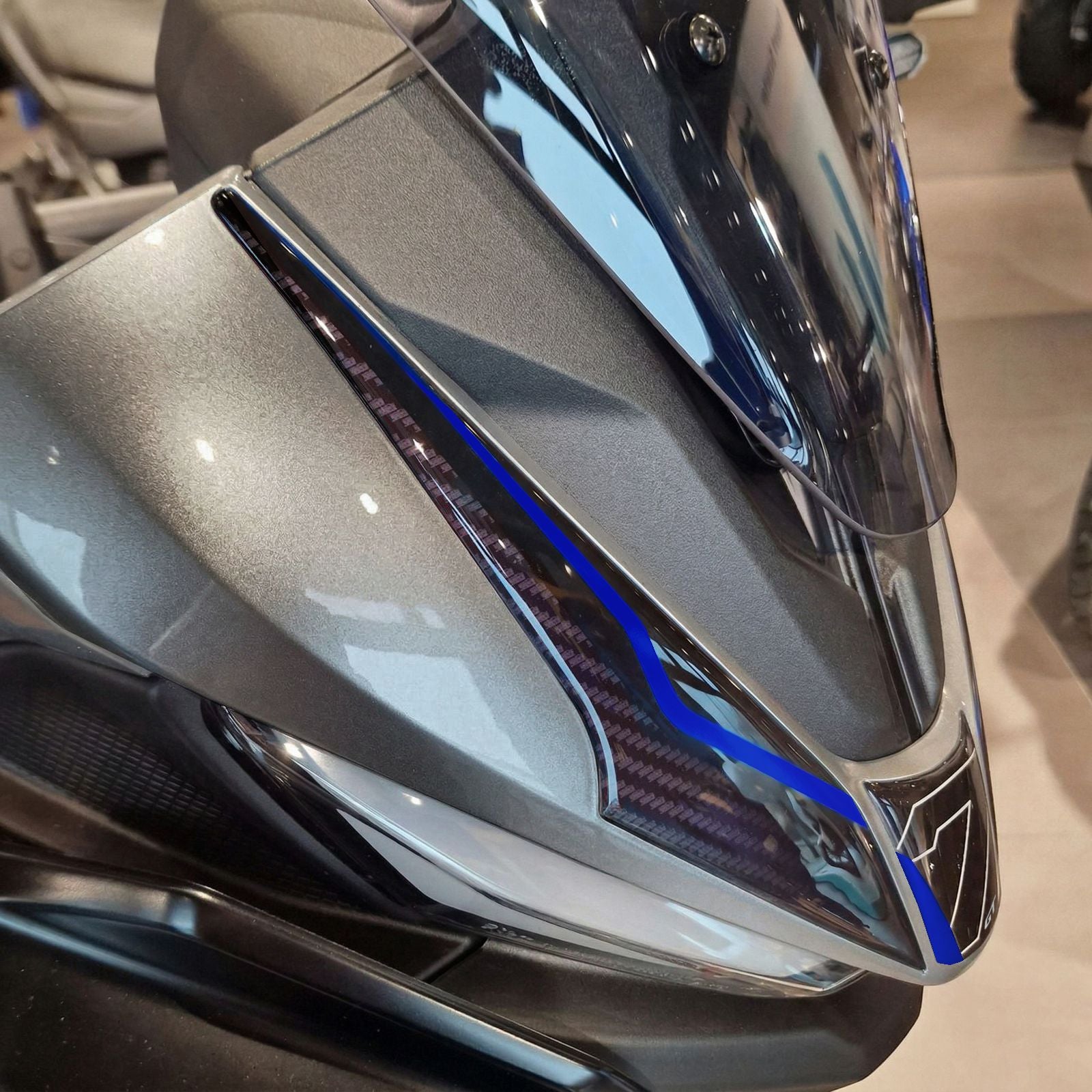 Resin Bike 3D Stickers Compatible Headlight Trim | Yamaha Tracer 7 Gt 2025>2026