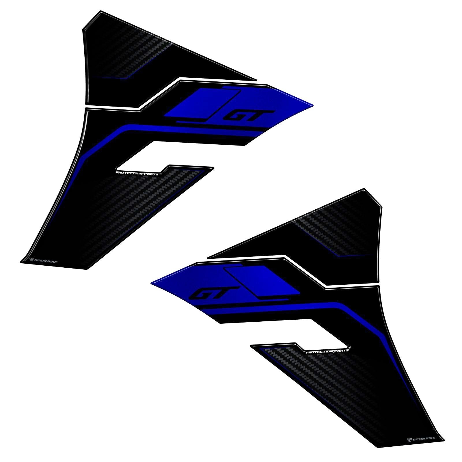 Resin Bike Stickers 3D Compatible with Tank Side | Yamaha Tracer 7 Gt 2025>2026 