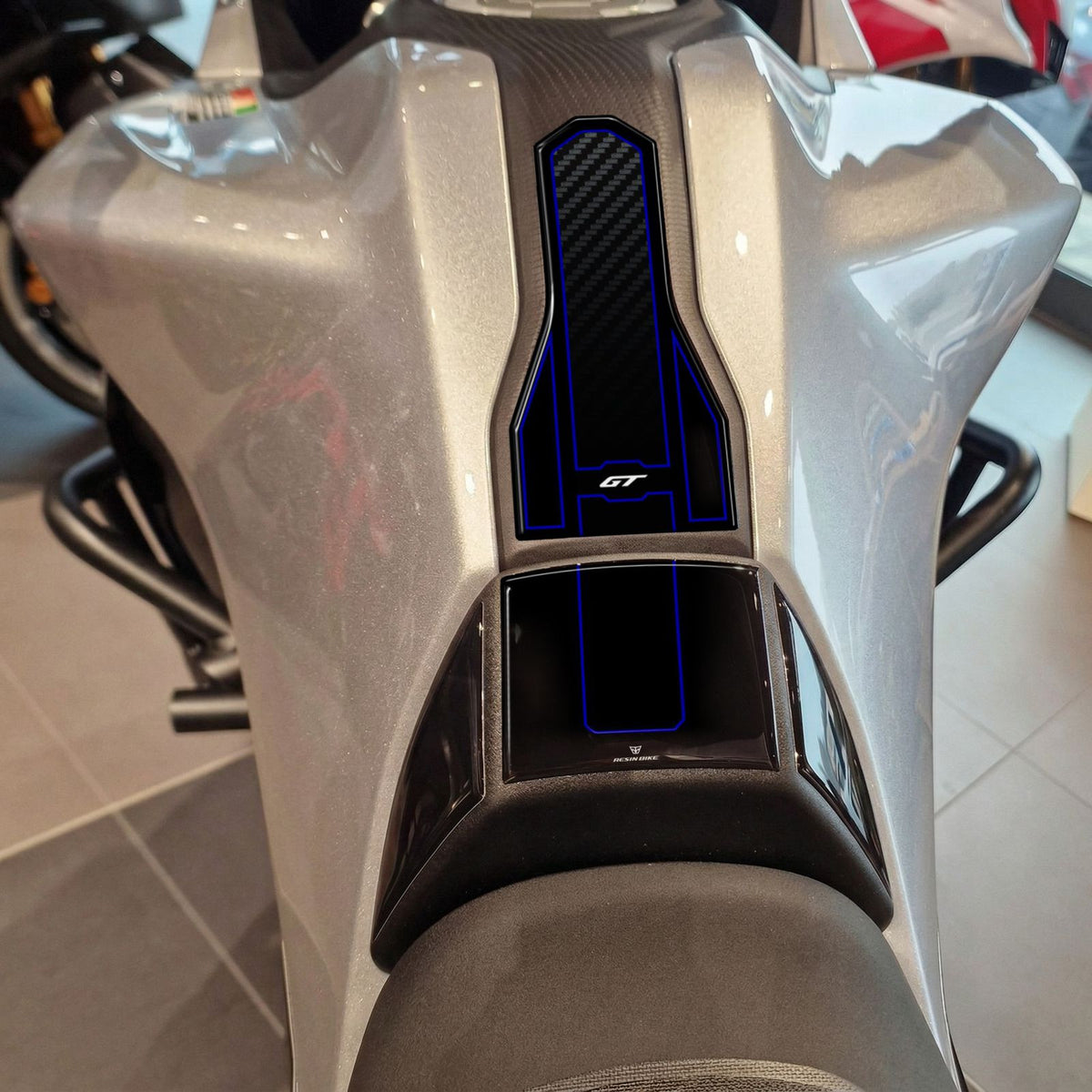 Resin Bike Stickers 3D Compatible with Tank Pad | Yamaha Tracer 7 Gt 2025>2026