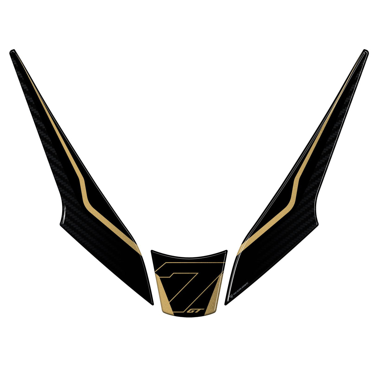 Resin Bike 3D Stickers Compatible with Headlight Trim | Yamaha Tracer 7 Gt 2025>2026