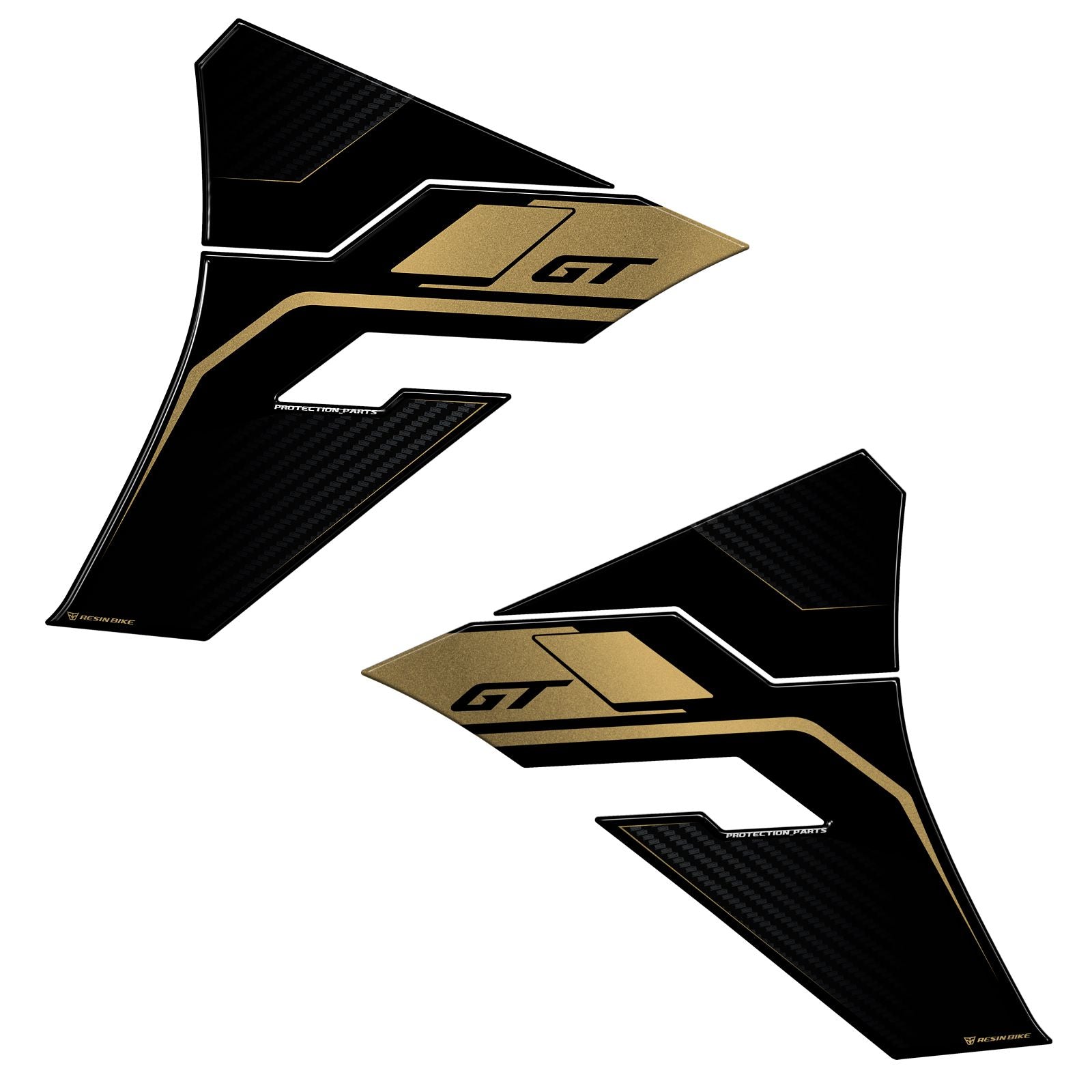 Resin Bike Motorcycle Stickers 3D Compatible Tank Side | Yamaha Tracer 7 Gt 2025>2026