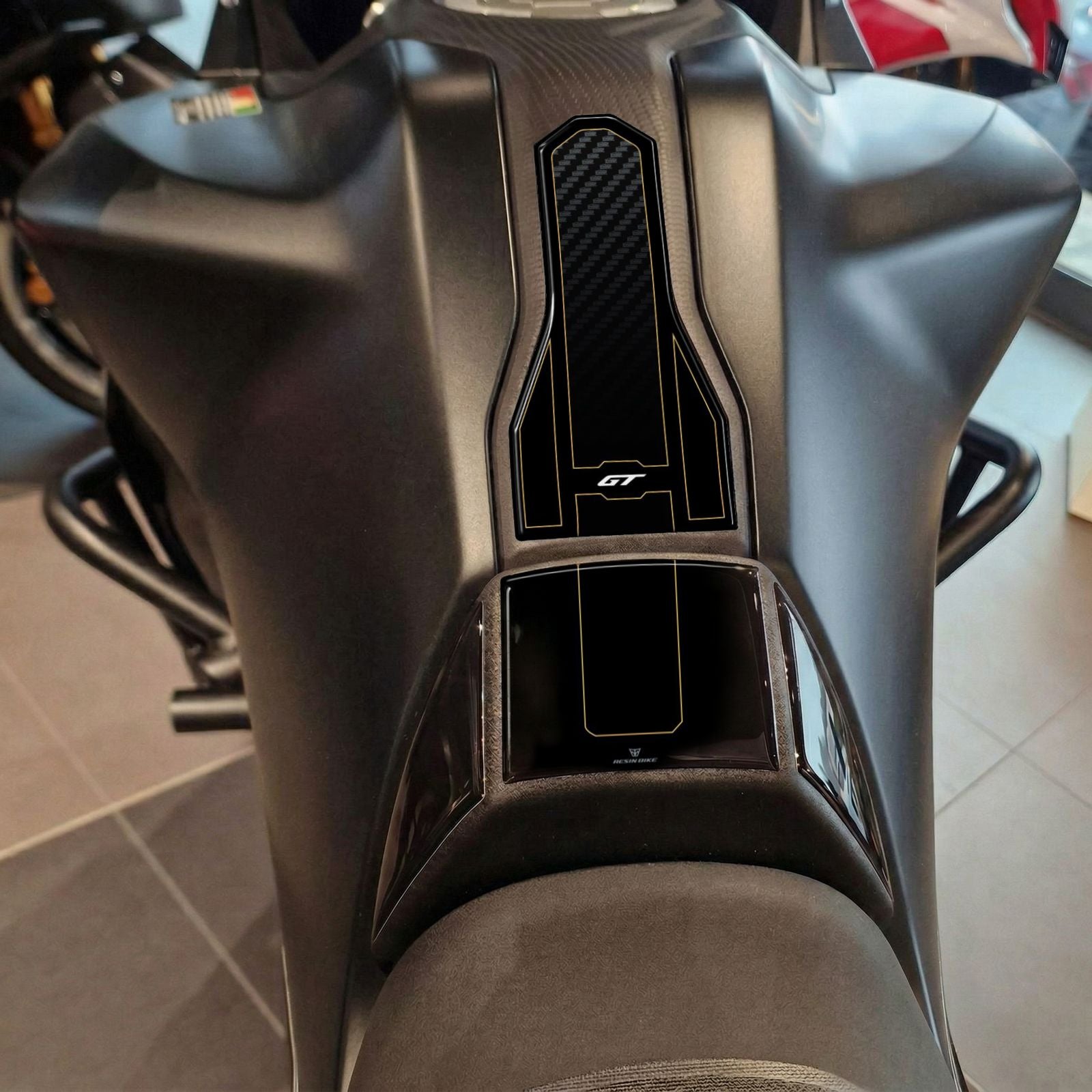 Resin Bike Motorcycle Stickers 3D Compatible Tank Pad | Yamaha Tracer 7 Gt 2025>2026