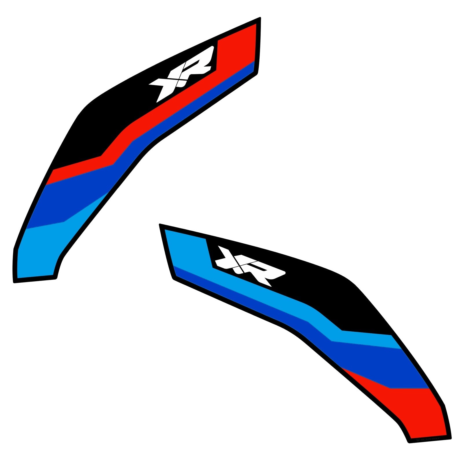 Resin Bike Smooth Crystal Stickers Compatible with Motorcycle Cases | BMW S 1000 XR 2020>2026
