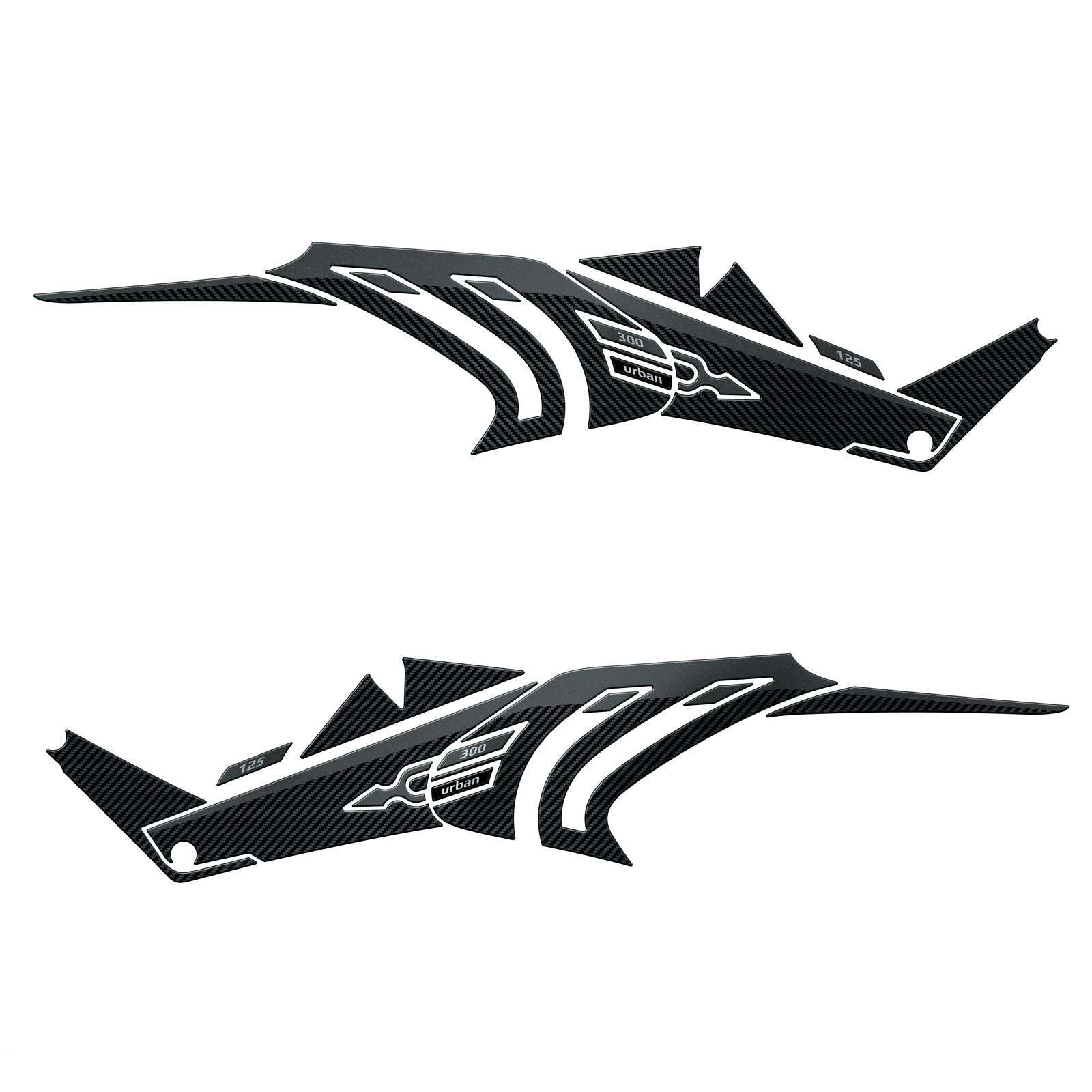 Resin Bike 3D Stickers Compatible with Boomerang Fairing | Yamaha Xmax 300/125 2021>2026 RB-1000816900005 