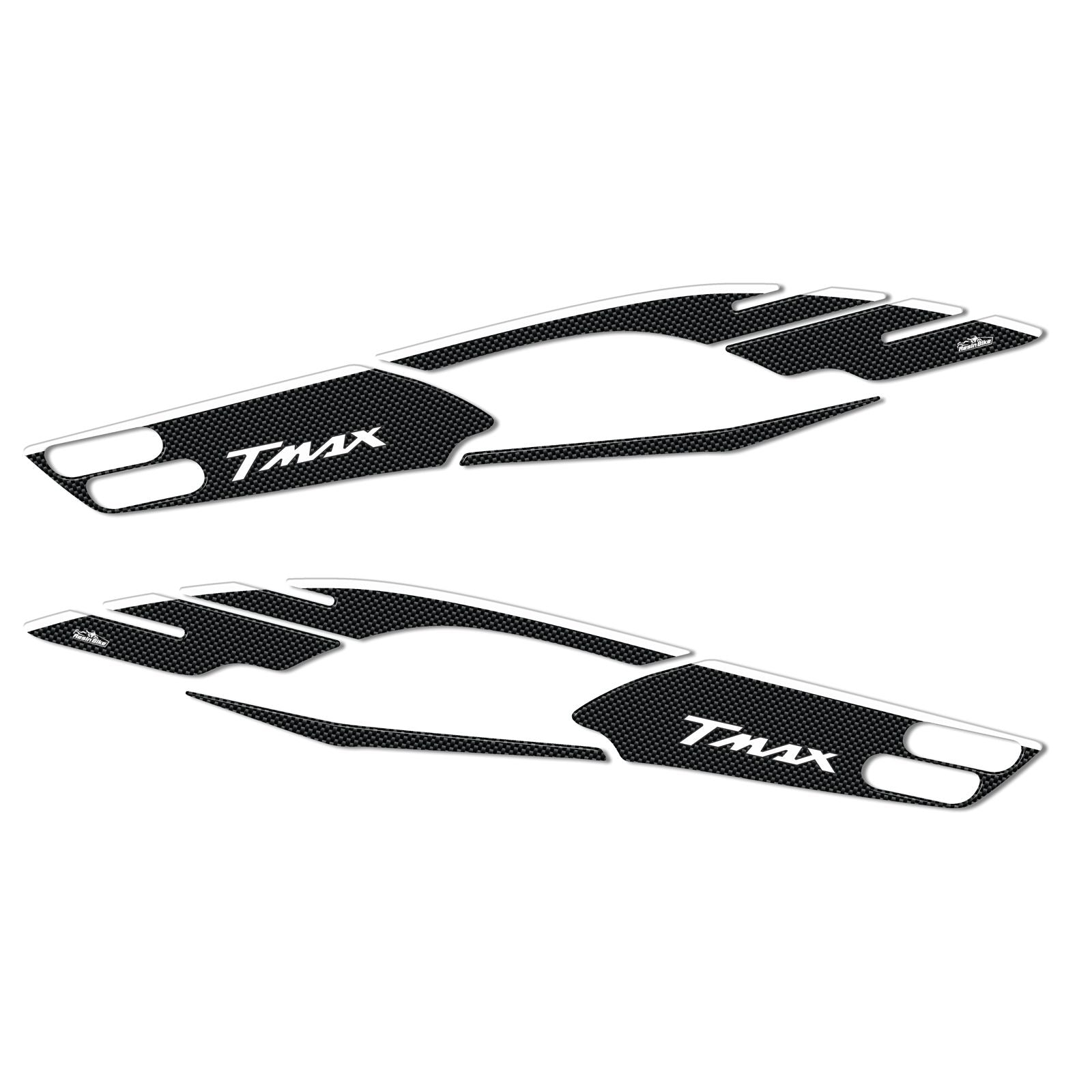 Resin Bike 3D Motorcycle Stickers - Tank Sides | Yamaha TMAX 500 2001>2007 RB-B76082Z4 -   Pyramid Motorcycle Accessories