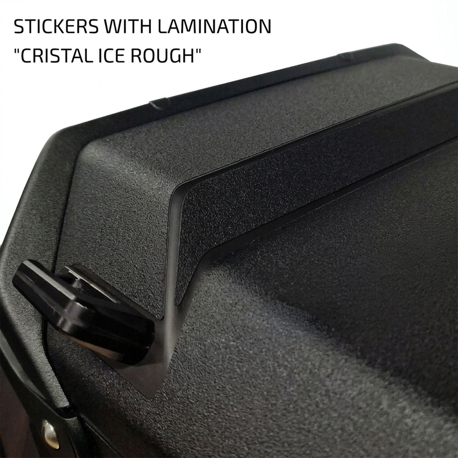 Resin Bike Kit Rough Crystal Stickers Compatible with Cases and Top Case | BMW R 1300 GS Adventure 2023>2026