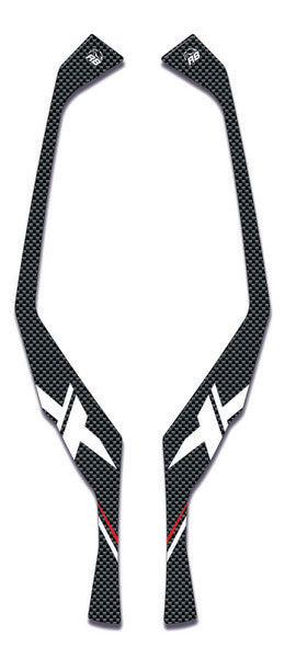 Resin Bike 3D Motorcycle Stickers - Passenger Handles | Honda X-Adv 2017>206 -   Pyramid Motorcycle Accessories