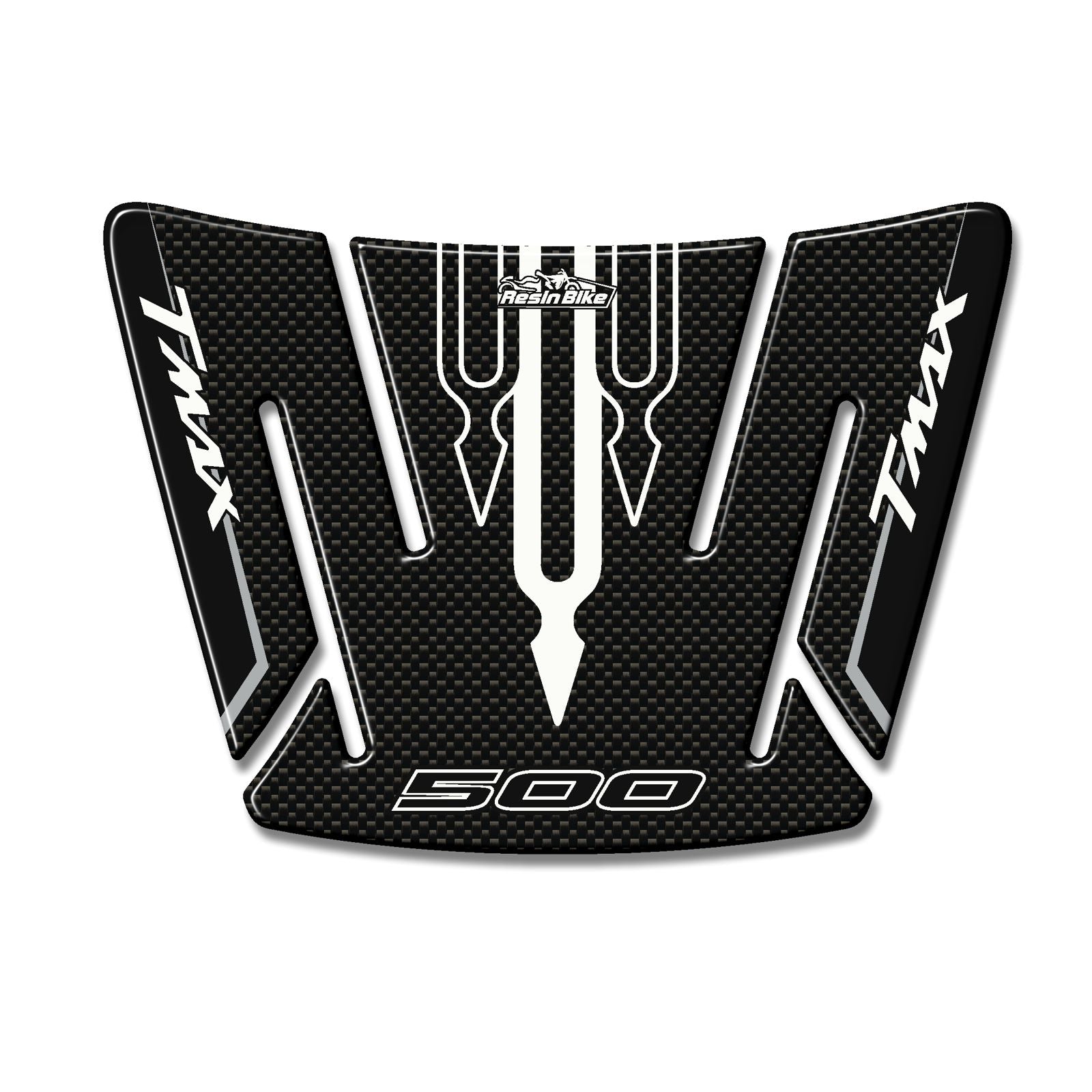 Resin Bike 3D Motorcycle Stickers - Tail Section | Yamaha TMAX 500 2001>2007 RB-B50757R0 -   Pyramid Motorcycle Accessories