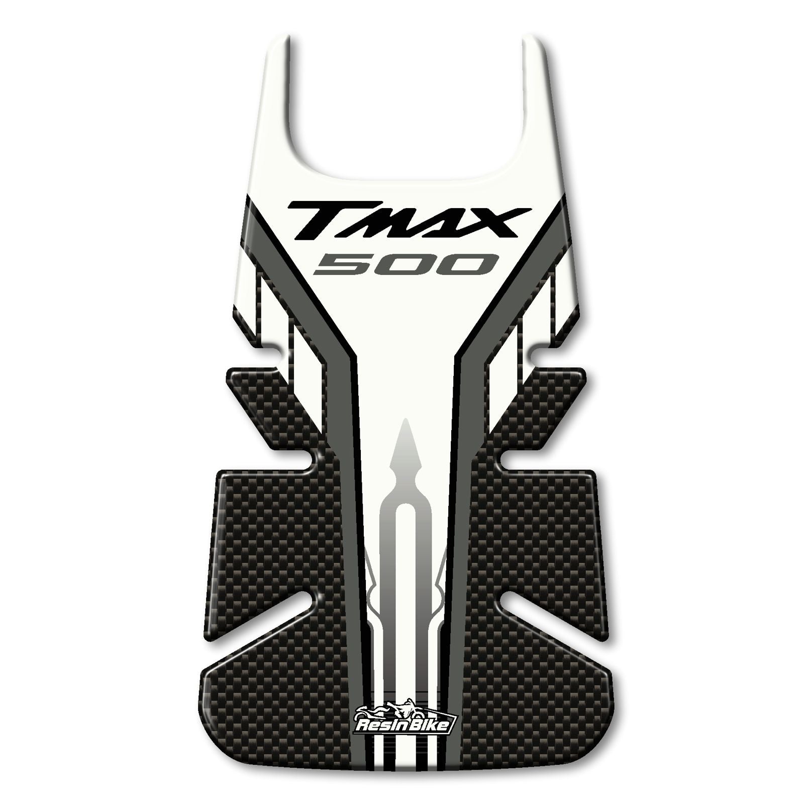 Resin Bike 3D Motorcycle Stickers - Fuel Cap | Yamaha TMAX 500 2001>2007 RB-B11077F8 -   Pyramid Motorcycle Accessories