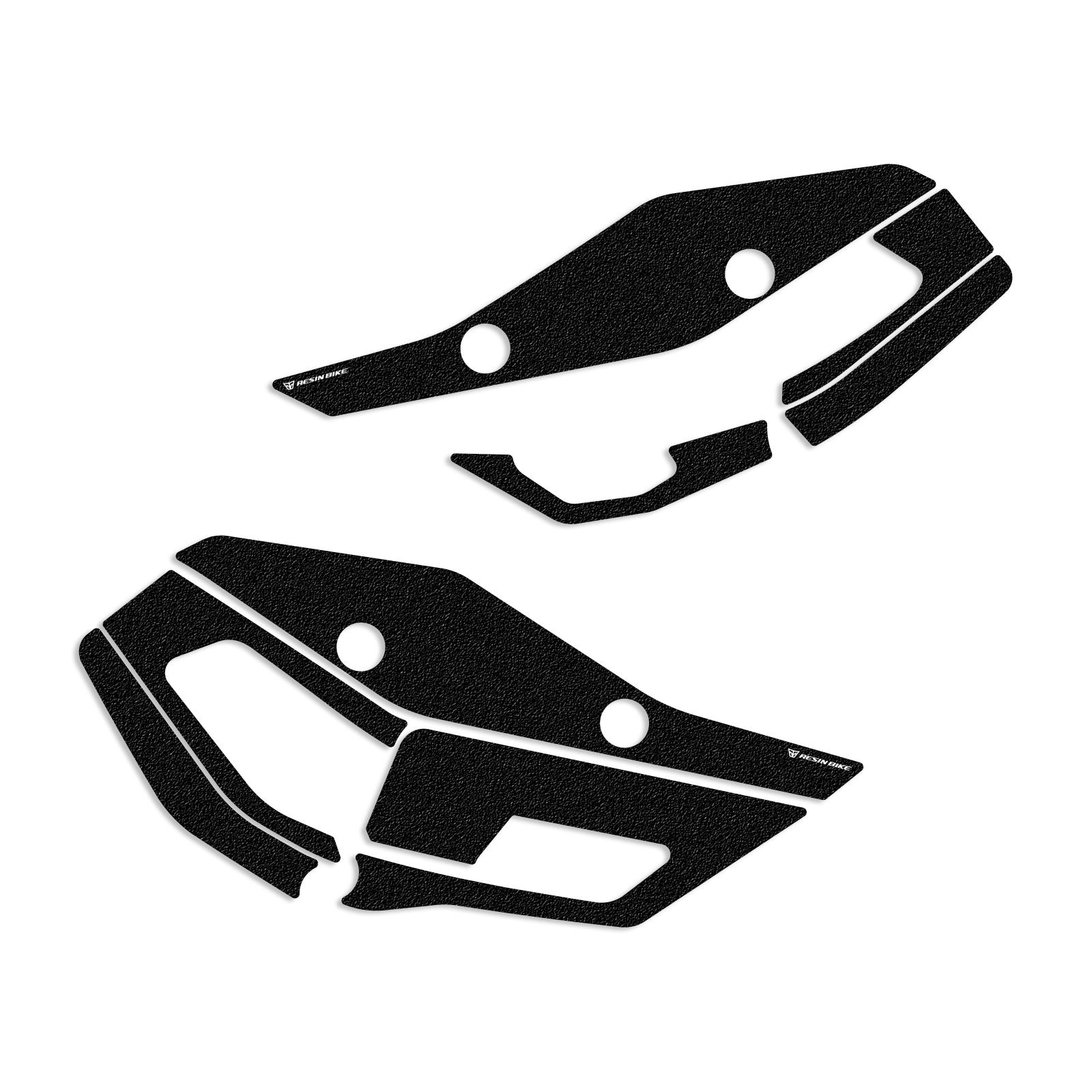 Resin Bike Rough Crystal Stickers Compatible with Heel Guard Footboard | BMW R 1300 GS 2023>2026