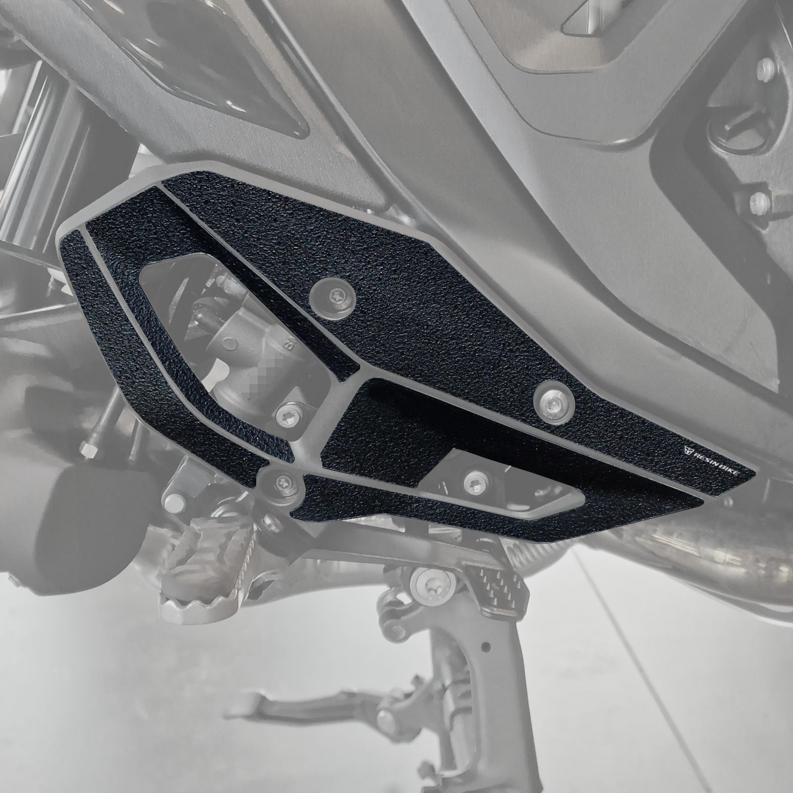 Resin Bike Rough Crystal Stickers Compatible with Heel Guard Footboard | BMW R 1300 GS 2023>2026