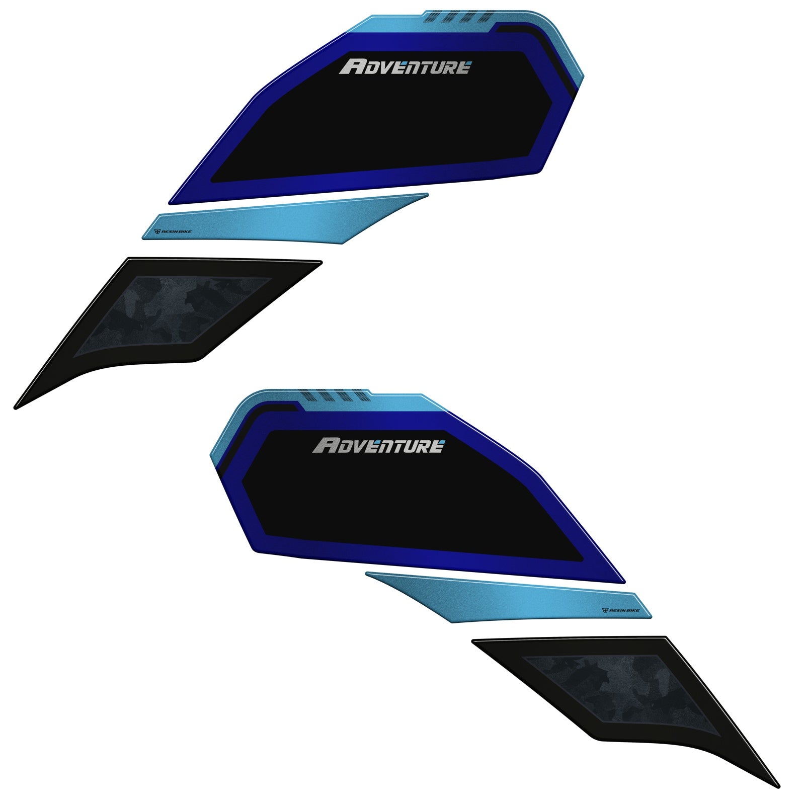 Resin Bike Motorcycle Stickers 3D Compatible Tank Side | Yamaha Tenere 700 2025>2026 RB-1000827200002