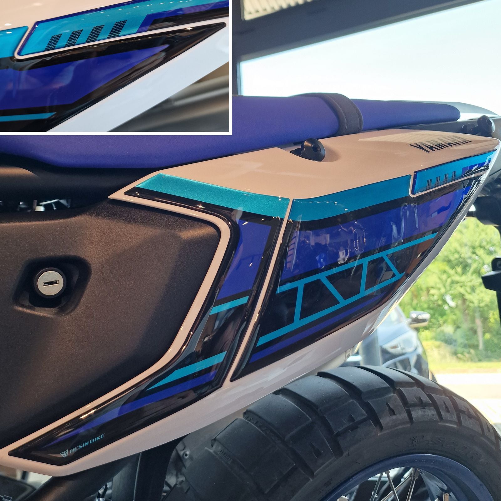 Resin Bike Motorcycle Stickers 3D Compatible Underseat | Yamaha Tenere 700 2025>2026 RB-1000827500003