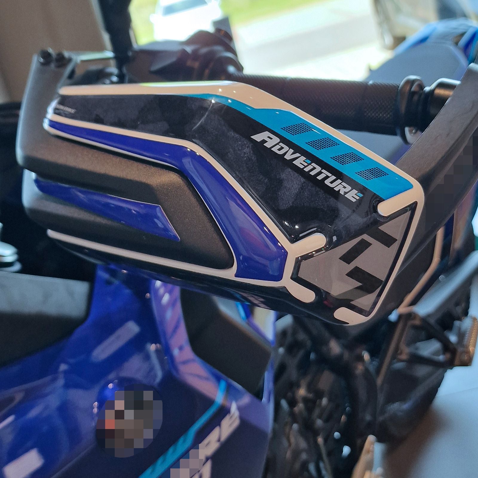 Resin Bike Motorcycle Stickers 3D Compatible Handguards | Yamaha Tenere 700 2025>2026