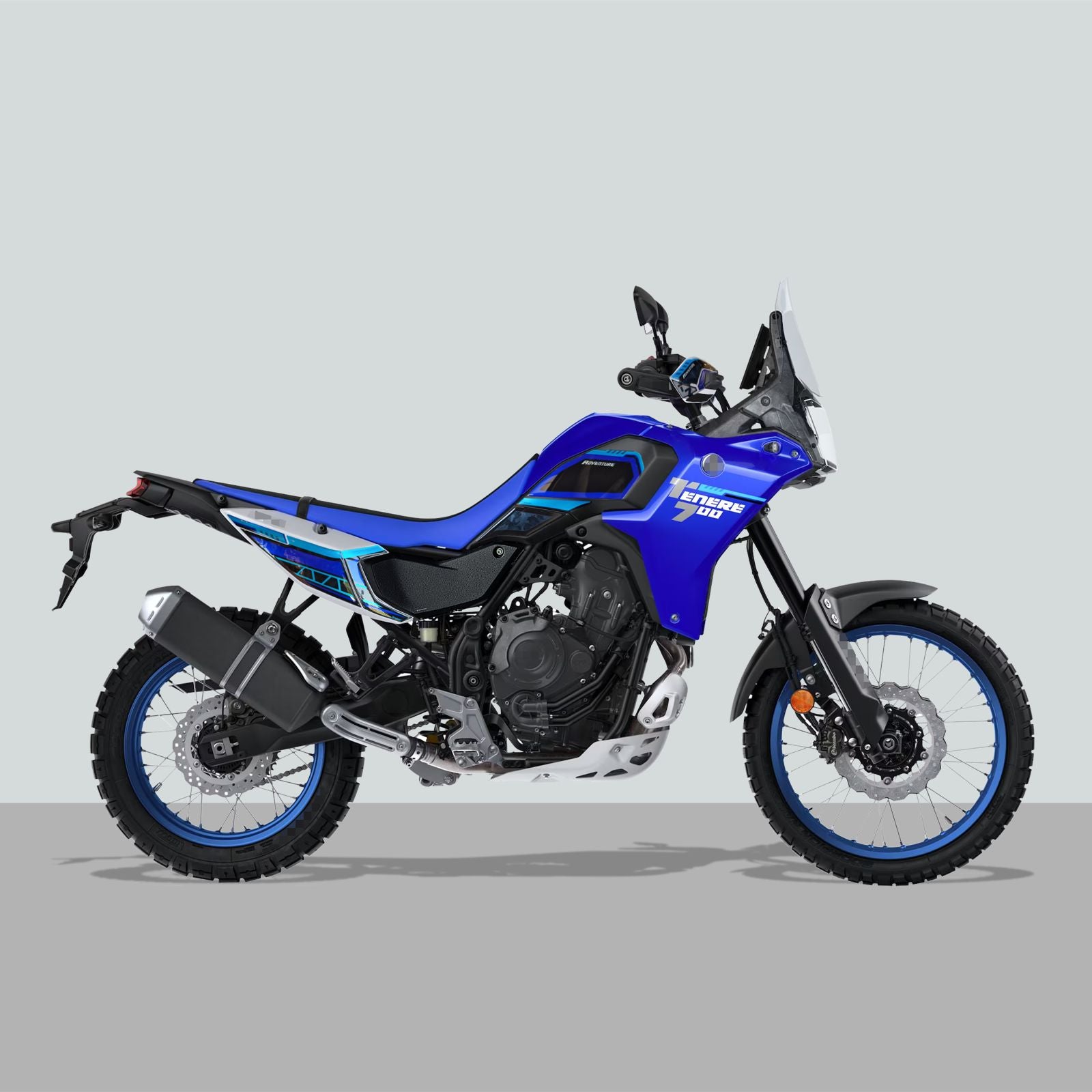 Resin Bike Kit Tank Basic Motorcycle Sticker 3D Compatible | Yamaha Tenere 700 2025>2026