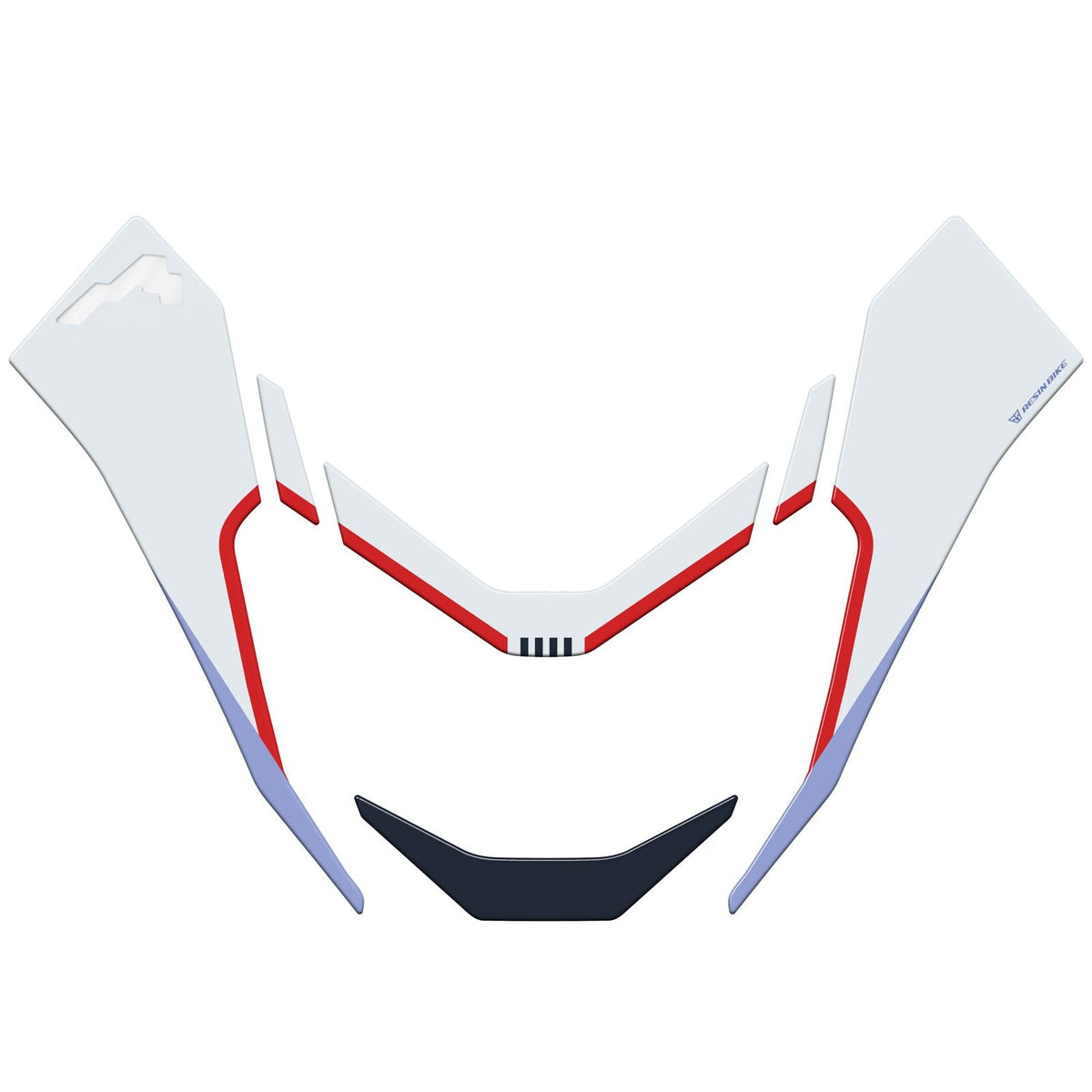 Resin Bike Motorcycle Stickers 3D Compatible Headlamp | Honda Transalp Xl 750