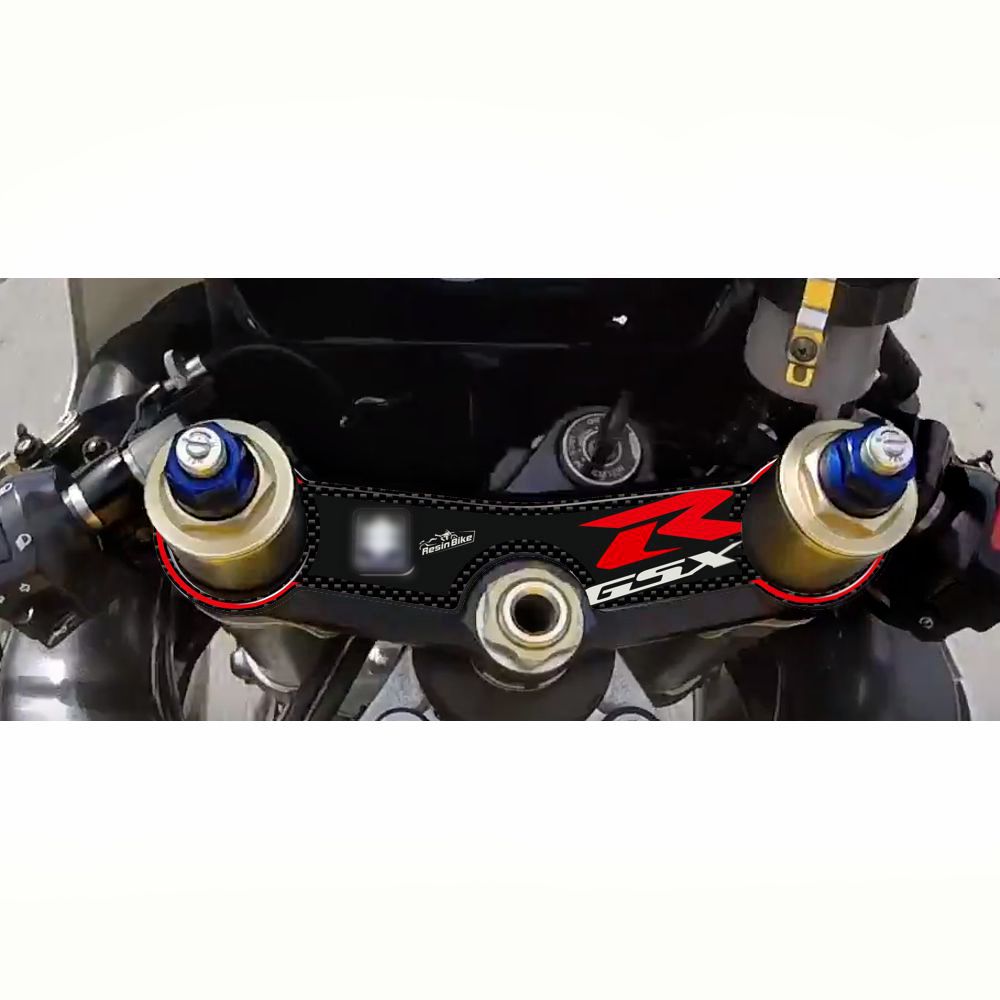 Resin Bike 3D Motorcycle Stickers - Top Yoke | Suzuki GSX-R 1000 2001>2002 -   Pyramid Motorcycle Accessories