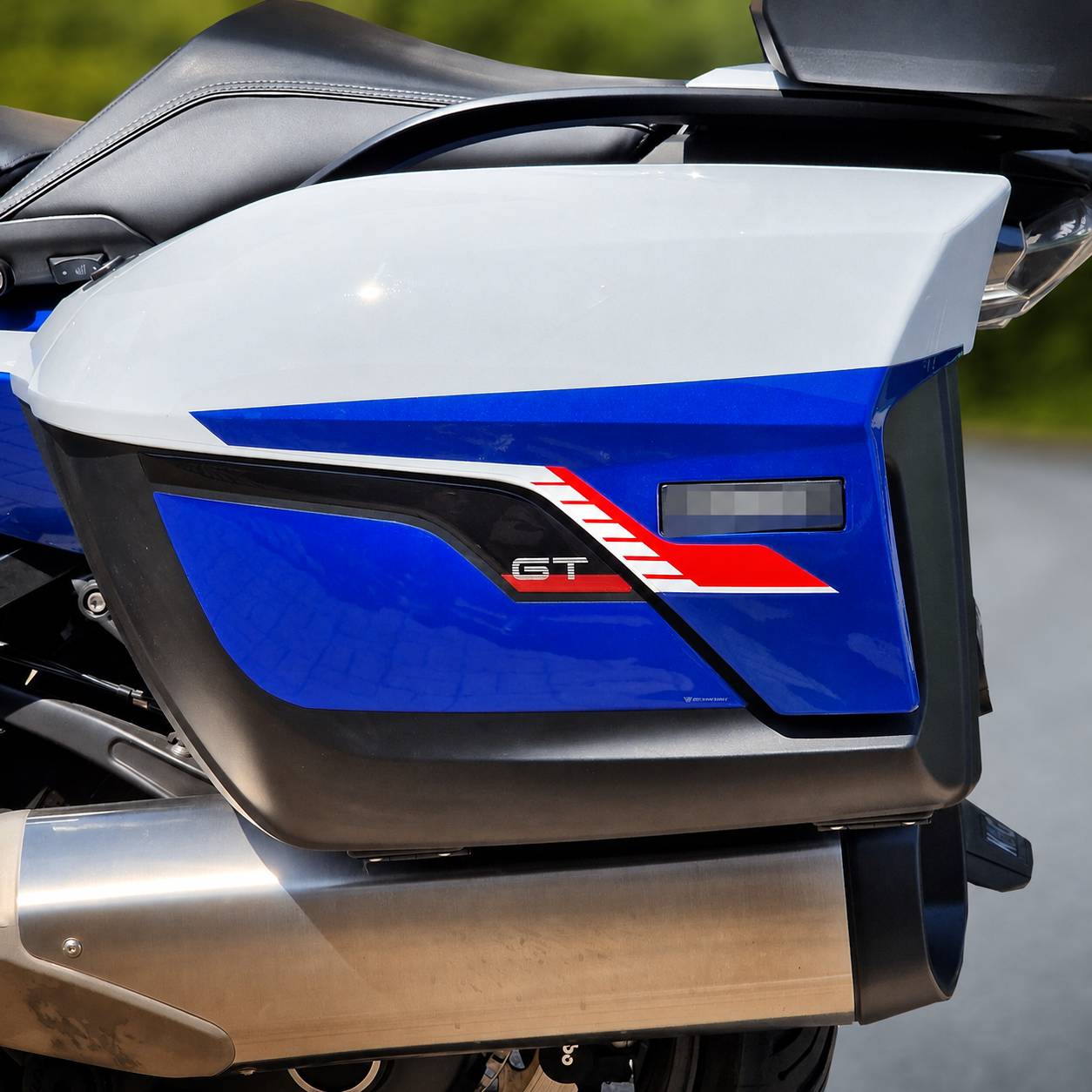 Resin Bike Motorcycle Stickers 3D Compatible with Sport Panniers | BMW K 1600 GT 2022>2026