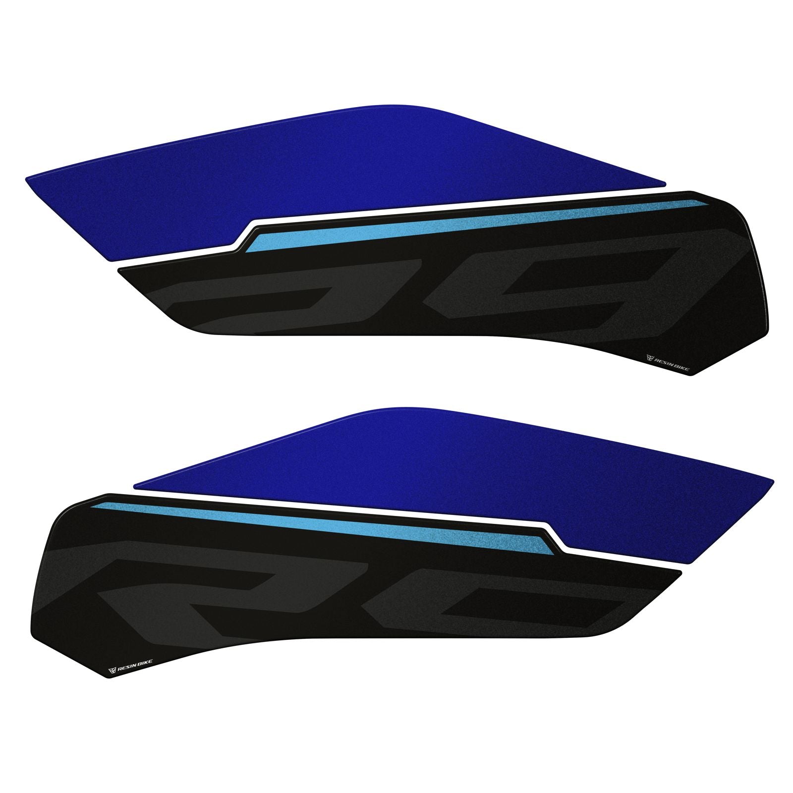 Resin Bike Motorcycle Stickers 3D Compatible with Tank Side | Yamaha YZF R9 2025>2026