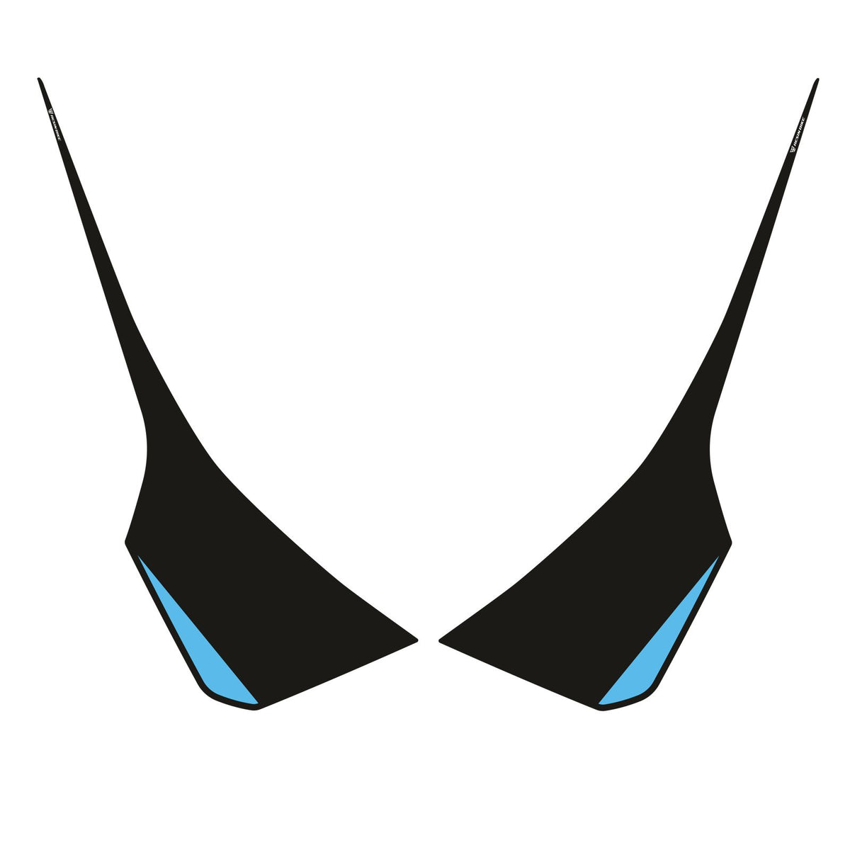 Resin Bike Smooth Crystal Stickers Compatible with Front Winglets | Yamaha YZF R9 2025>2026
