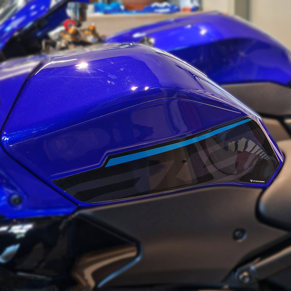 Resin Bike Kit Tank Basic Motorcycle Stickers 3D Compatible | Yamaha YZF R9 2025>2026