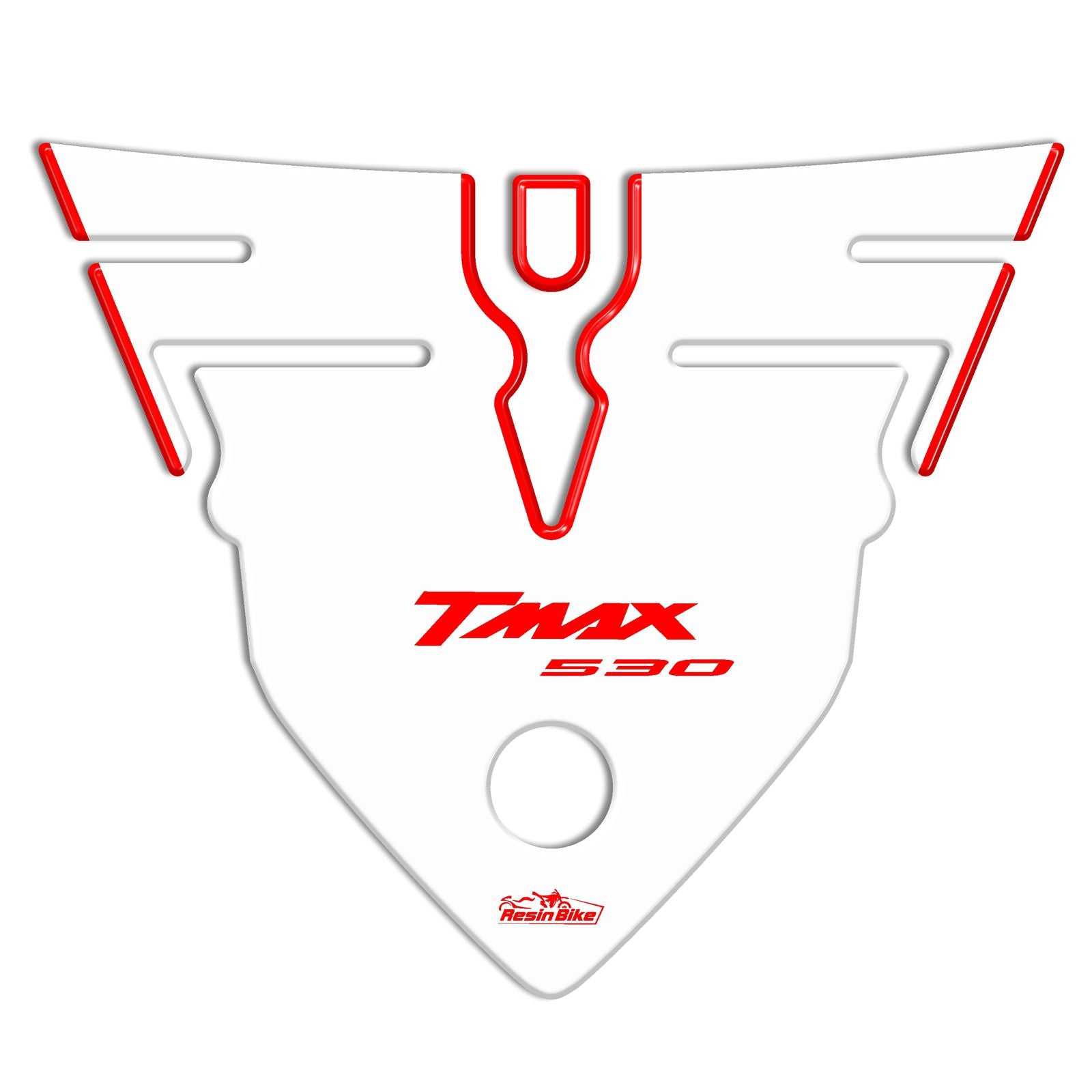 Resin Bike 3D Motorcycle Stickers - Tail Section | Yamaha TMAX 530 2012>2016 RB-B99377I7 -   Pyramid Motorcycle Accessories