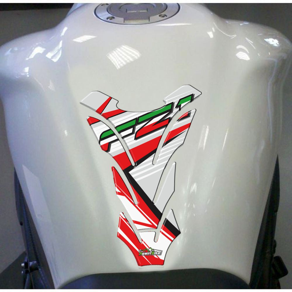 Resin Bike 3D Motorcycle Stickers - Tank Pad | Yamaha FZ1 -   Pyramid Motorcycle Accessories