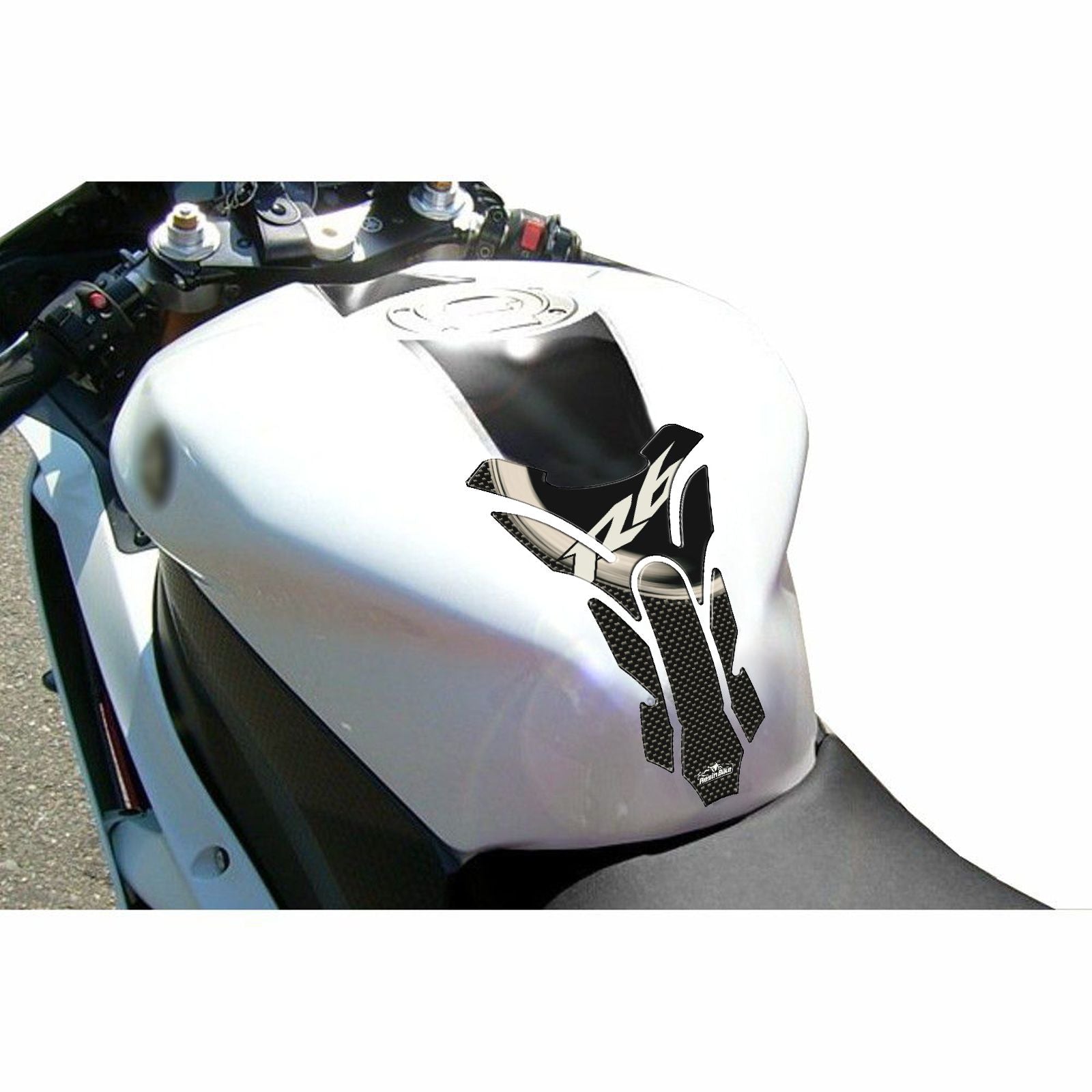 Resin Bike 3D Motorcycle Stickers - Tank Pad | Yamaha YZF-R6 RB-IF_C99257A1 -   Pyramid Motorcycle Accessories