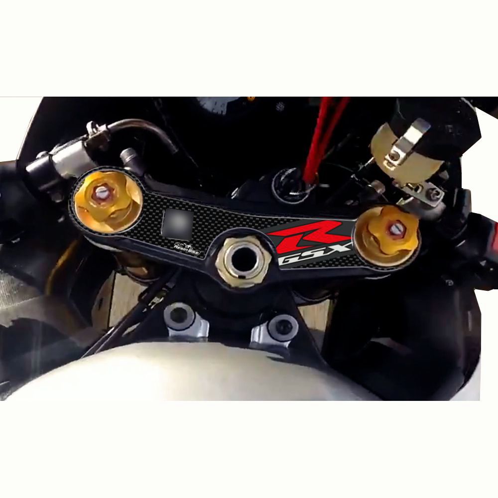 Resin Bike 3D Motorcycle Stickers - Top Yoke | Suzuki GSX-R 1000 2003>2004 -   Pyramid Motorcycle Accessories