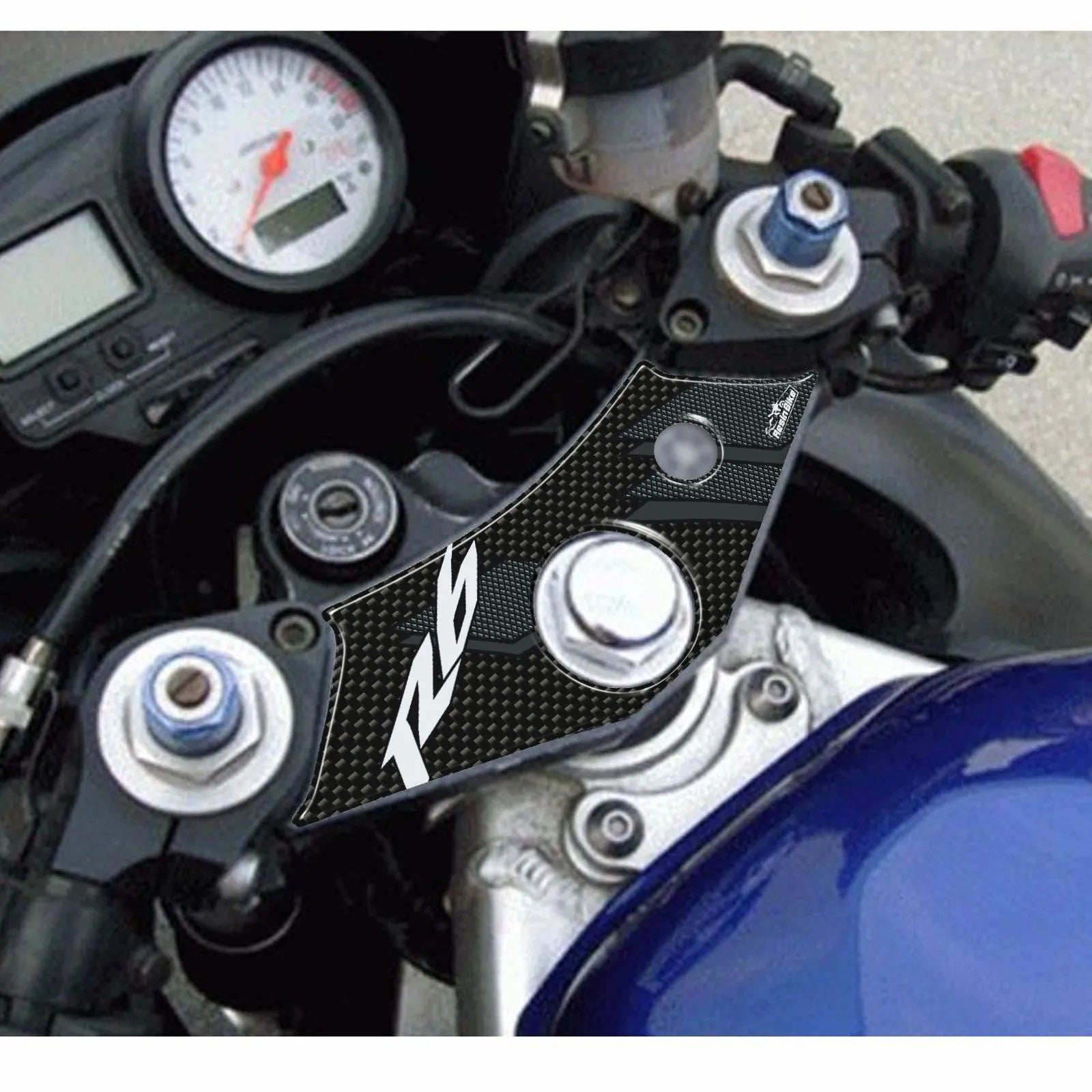 Resin Bike 3D Motorcycle Stickers - Top Yoke | Yamaha YZF-R6 1999>2002 -   Pyramid Motorcycle Accessories