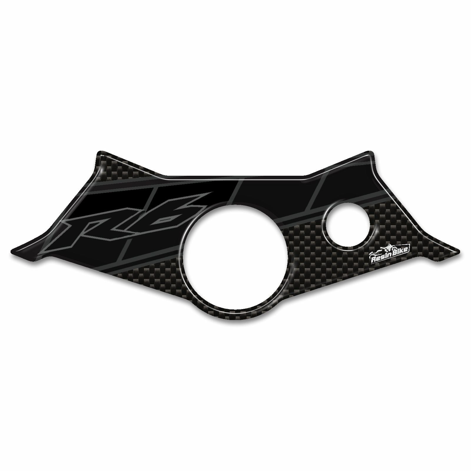 Resin Bike 3D Motorcycle Stickers - Top Yoke | Yamaha YZF-R6 RB-B637T314 -   Pyramid Motorcycle Accessories