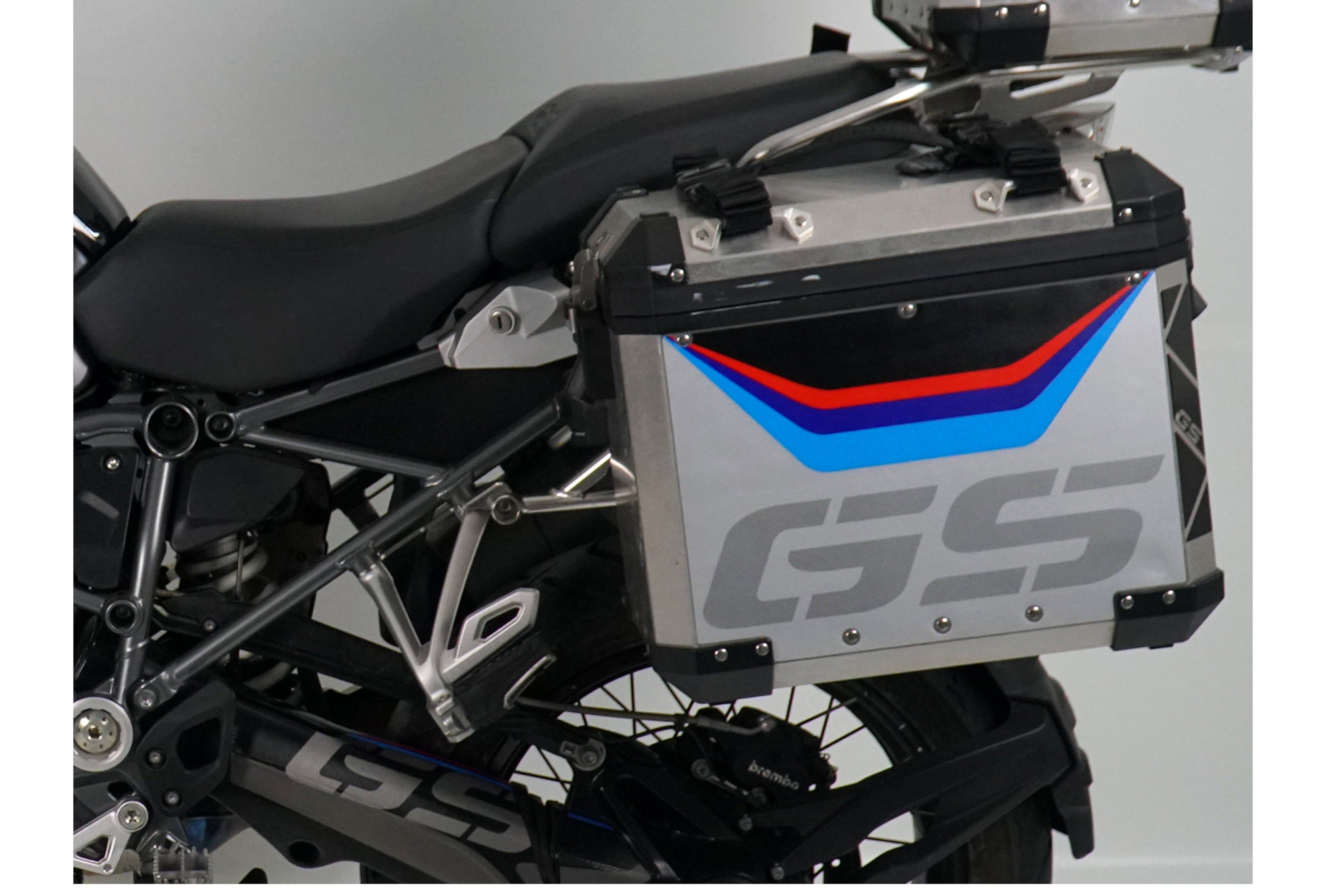 Puig Adhesives Kit for BMW Adventure Pannier (One Pannier Only) - GS Print -   Pyramid Motorcycle Accessories