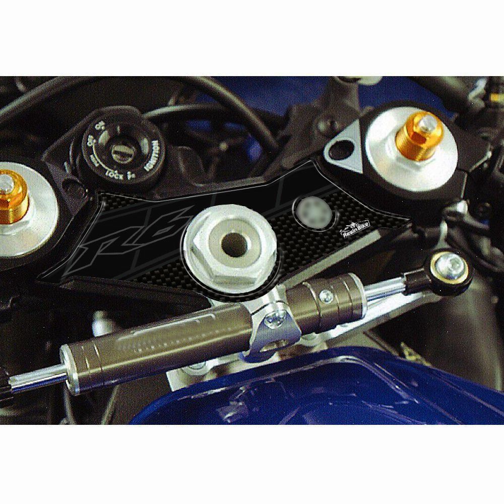Resin Bike 3D Motorcycle Stickers - Top Yoke | Yamaha YZF-R6 RB-B637T314 -   Pyramid Motorcycle Accessories