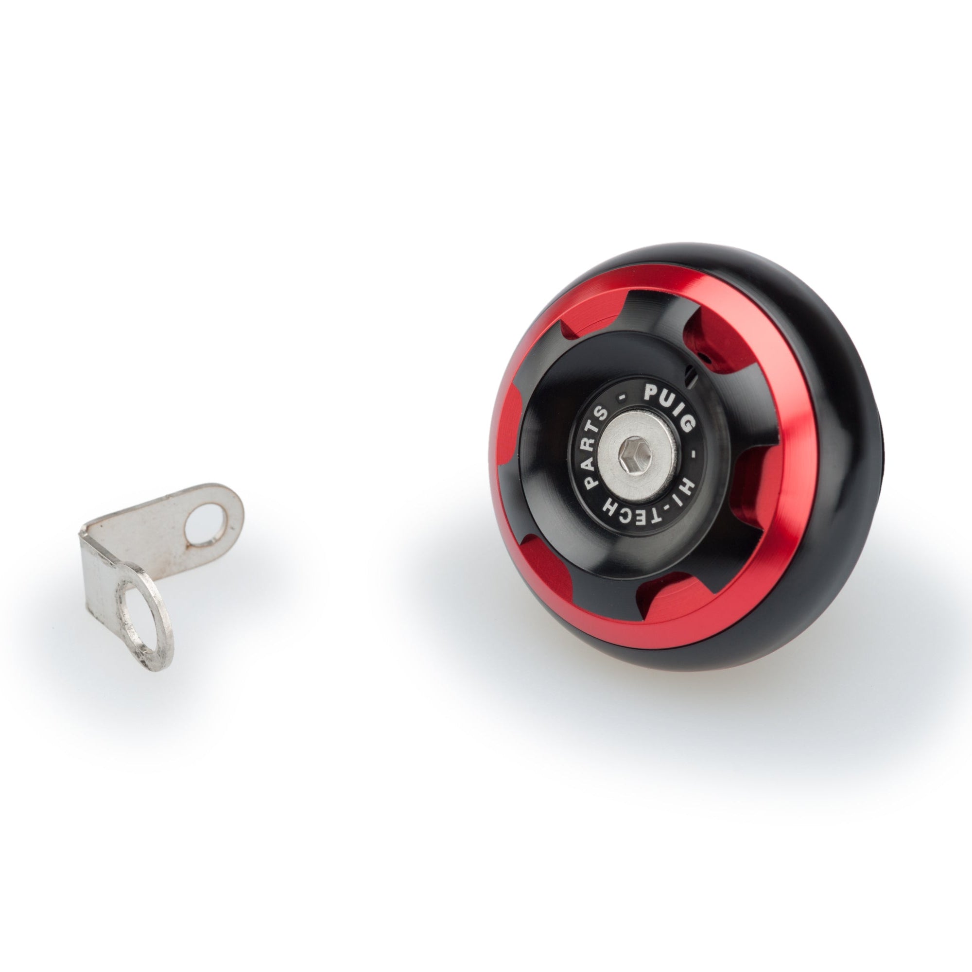 Puig Track Oil Plug | Red | Fits Various Yamaha Models -   Pyramid Motorcycle Accessories