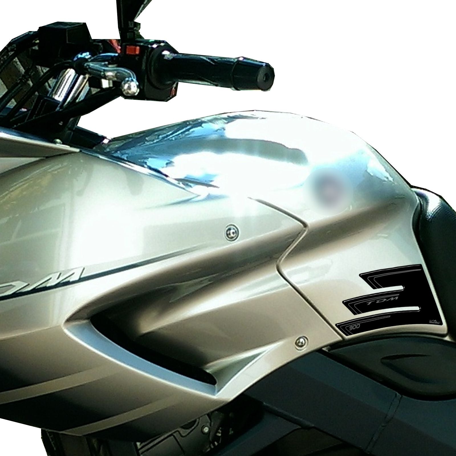 Resin Bike 3D Motorcycle Stickers - Tank Sides | Yamaha TDM 900 2002>2014 -   Pyramid Motorcycle Accessories