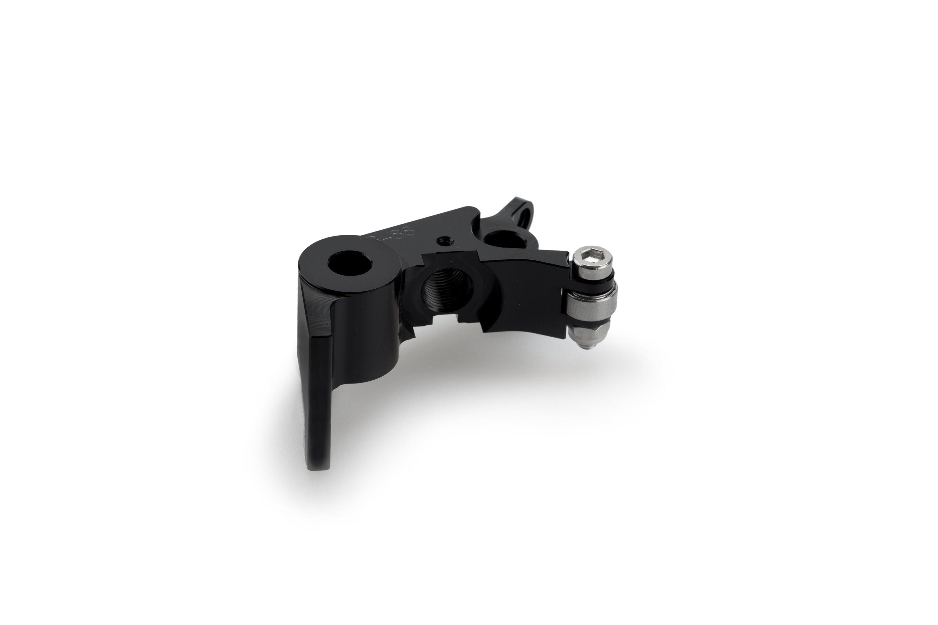 Puig Front Brake Lever Adaptor | Black | Various KTM and Triumph Fitments -   Pyramid Motorcycle Accessories