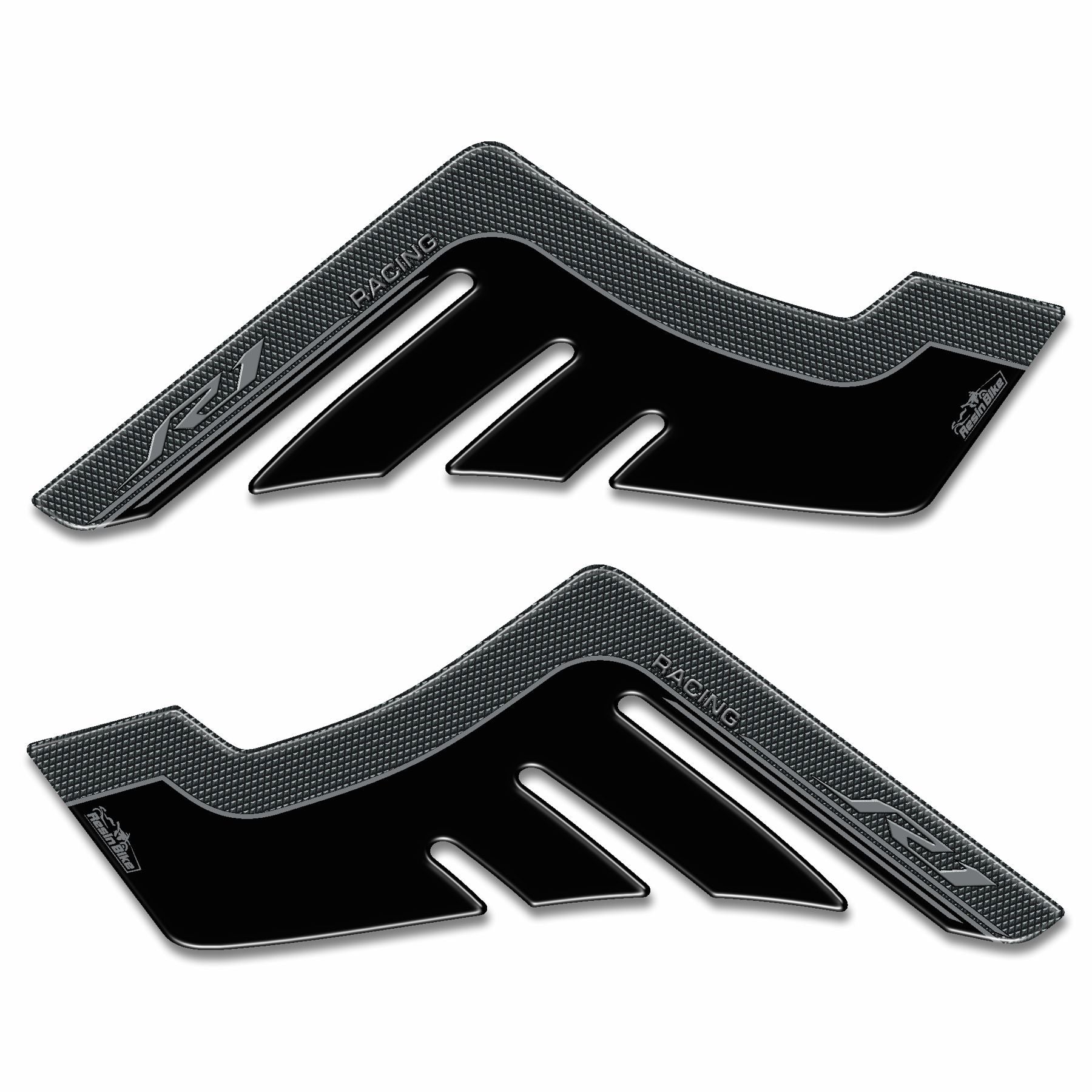 Resin Bike 3D Motorcycle Stickers - Tank Sides | Yamaha YZF-R1 -   Pyramid Motorcycle Accessories
